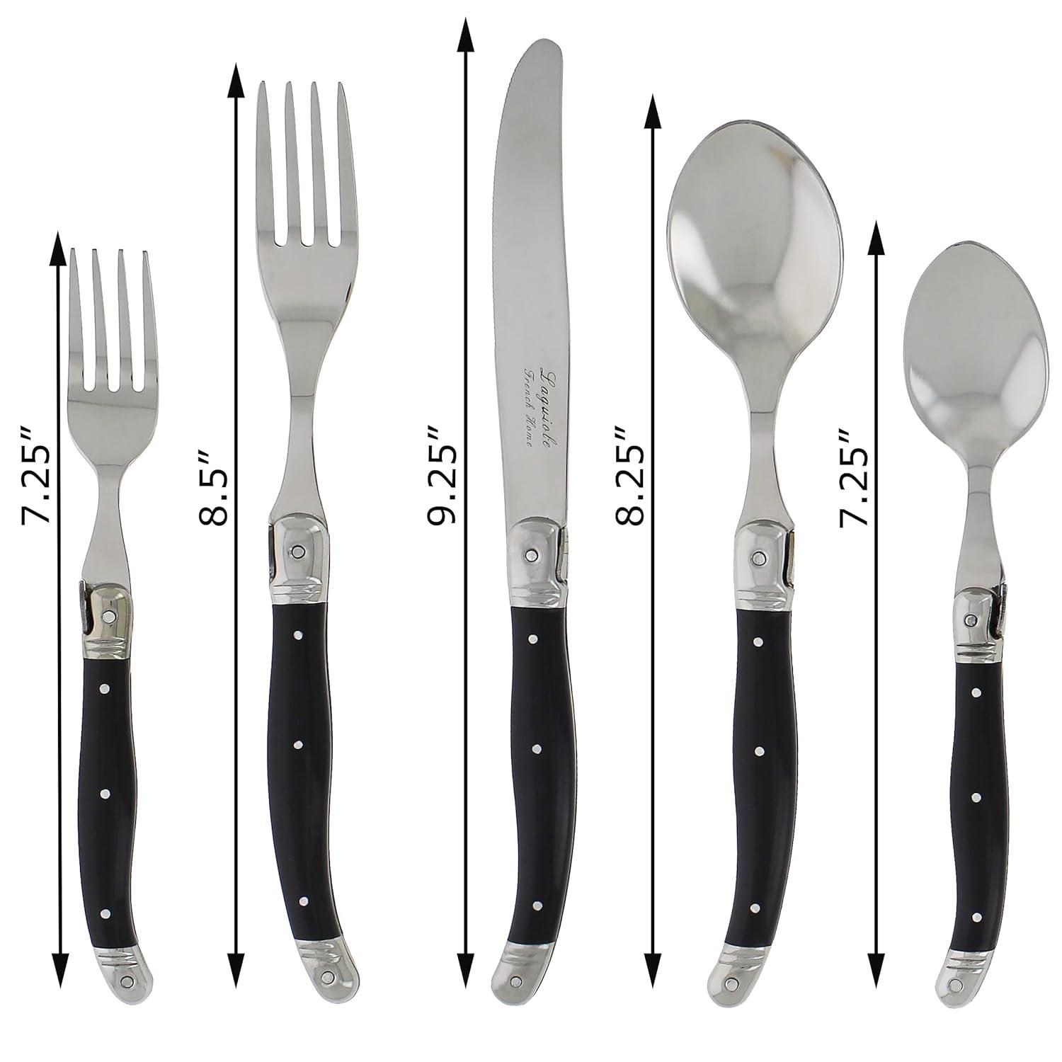 Hixon Stainless Steel Flatware - Set of 20