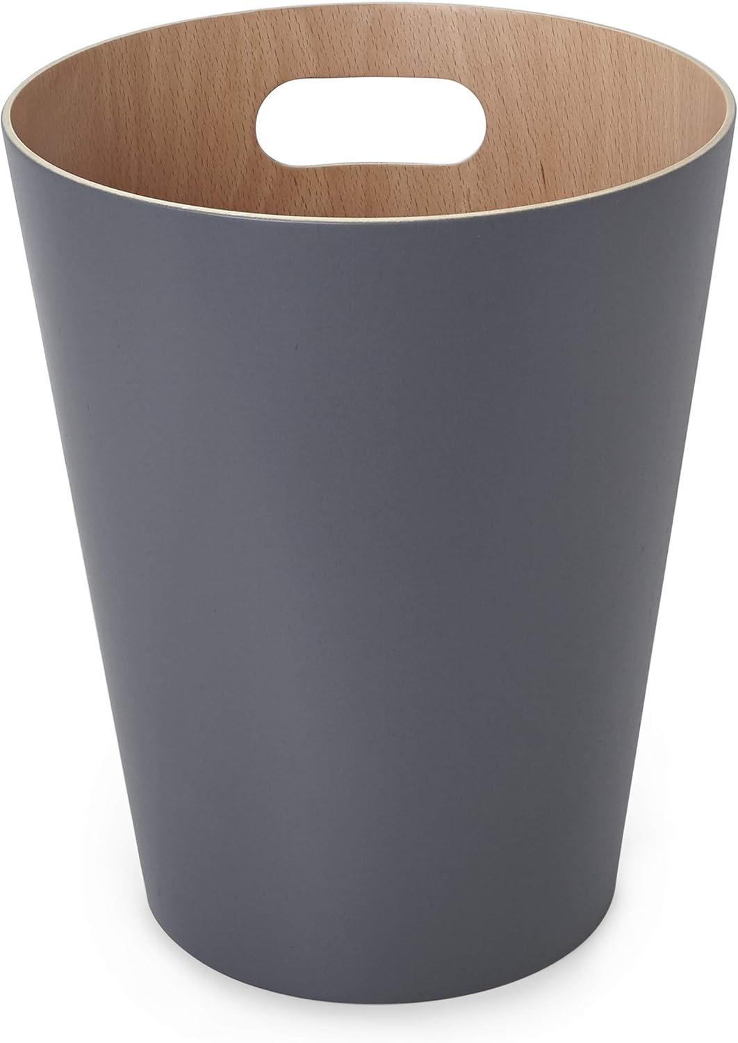 Zallie Trash Can - Charcoal