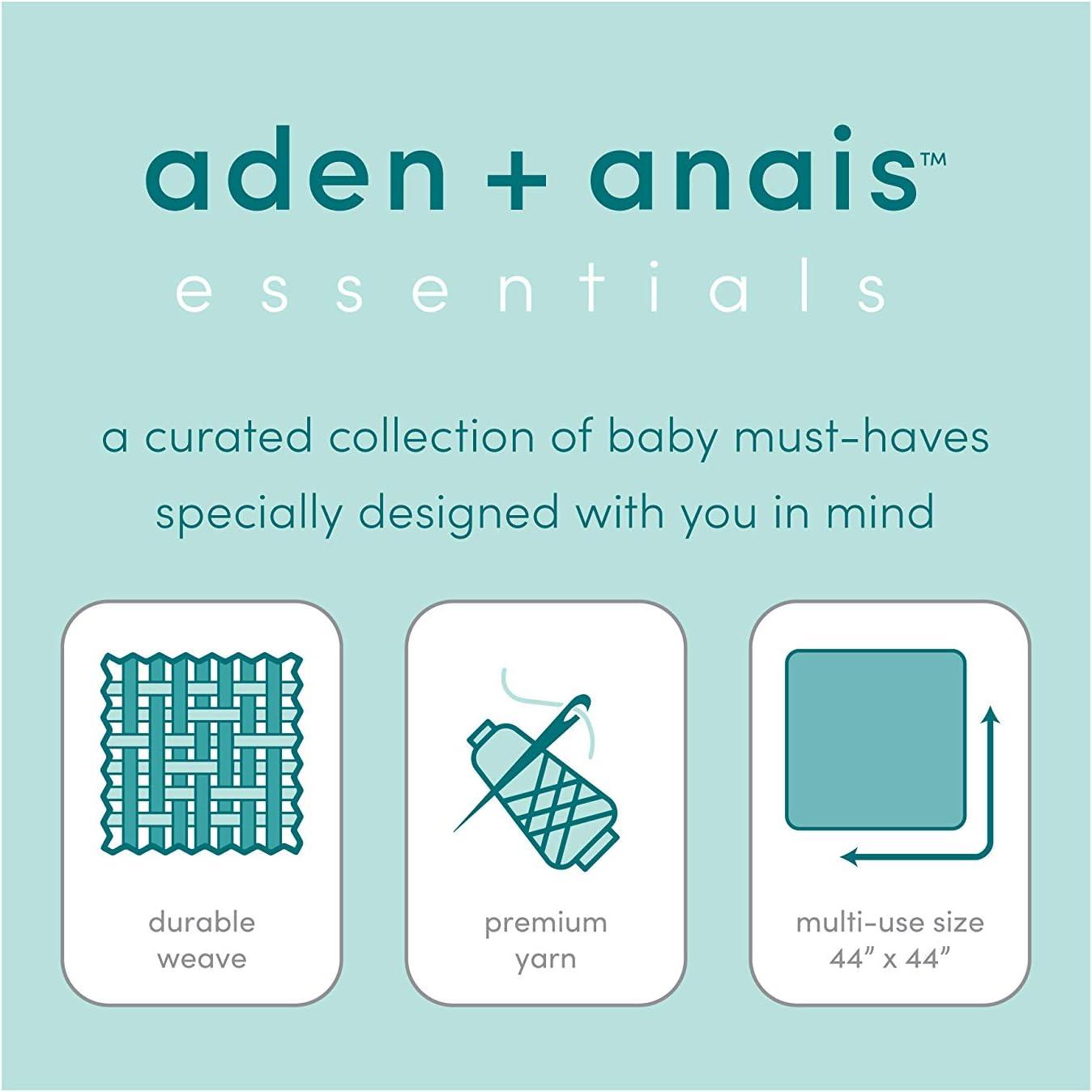 aden + anais essentials, muslin blanket, tropicalia-jungle bird