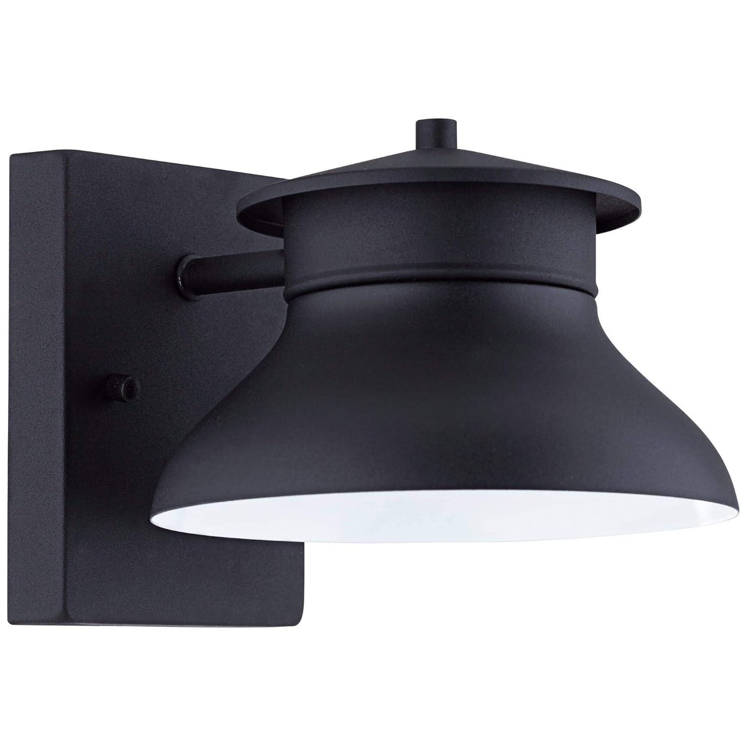 John Timberland Modern Outdoor Wall Light Fixture LED Black 5" Non Glass Dark Sky for Exterior House Porch Patio Deck Barn