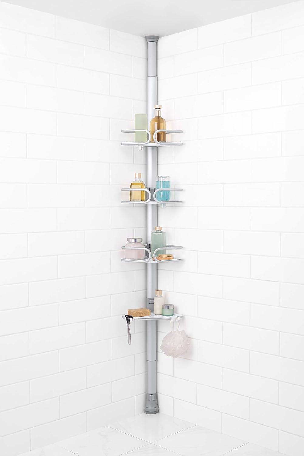 Good Grips Quik-Extend Aluminum Pole Shower Caddy