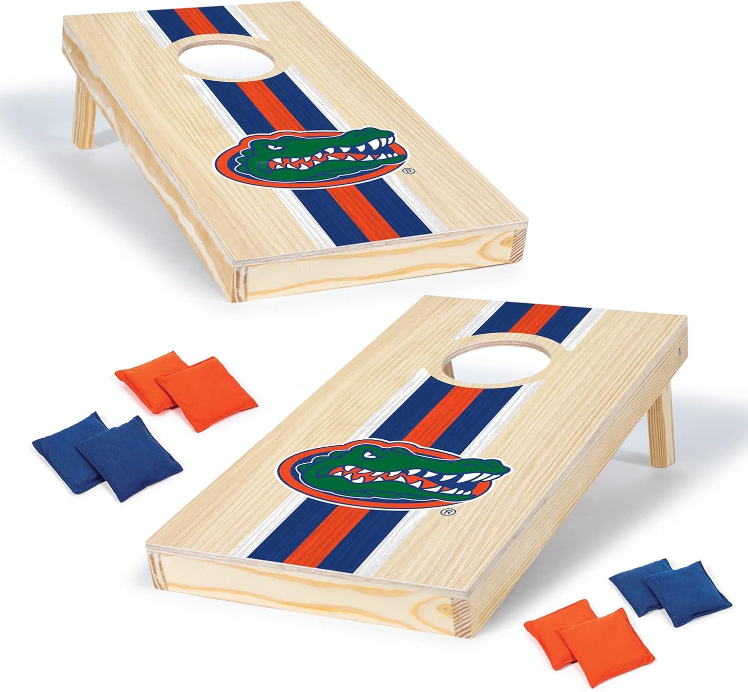 NCAA Florida Gators 1'x2' Wood Cornhole Set