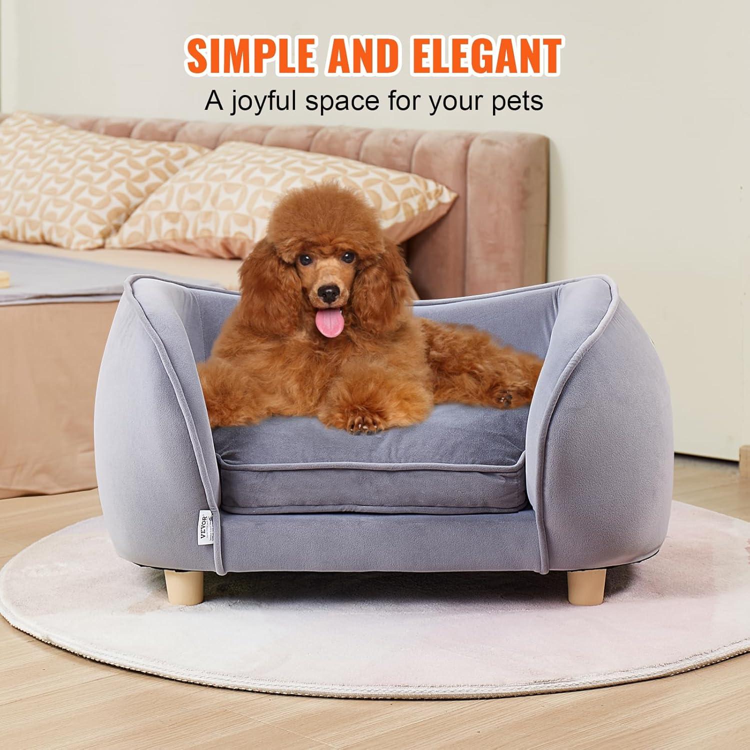 Velvet Pet Bed