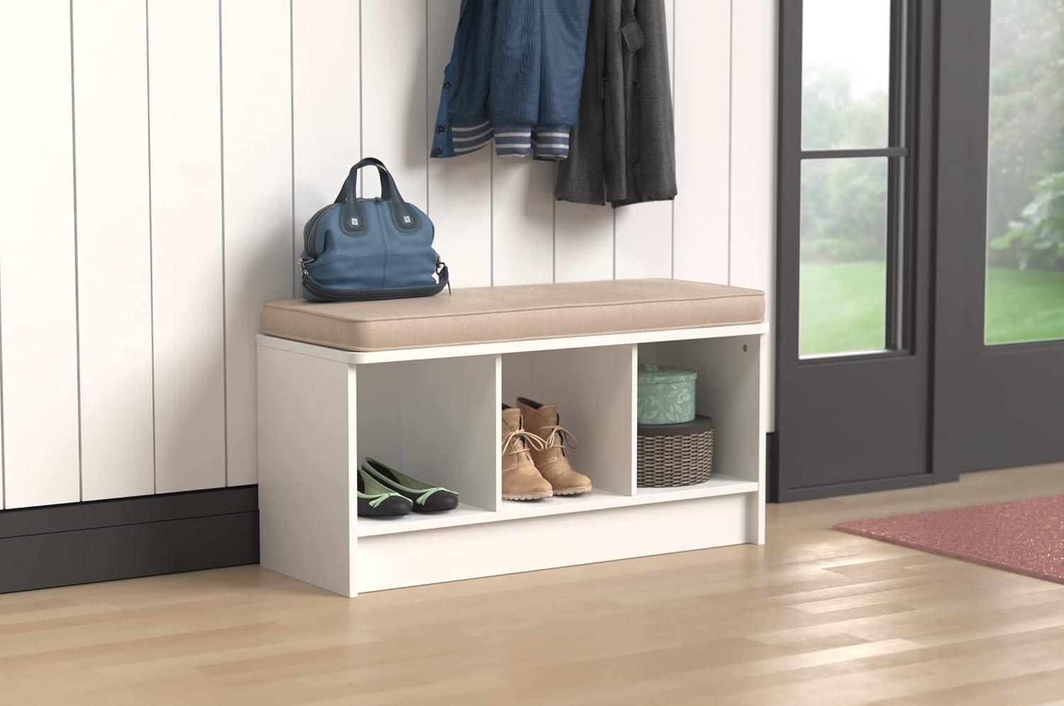 ClosetMaid Cubeicals 3 Pair Shoe Storage Bench