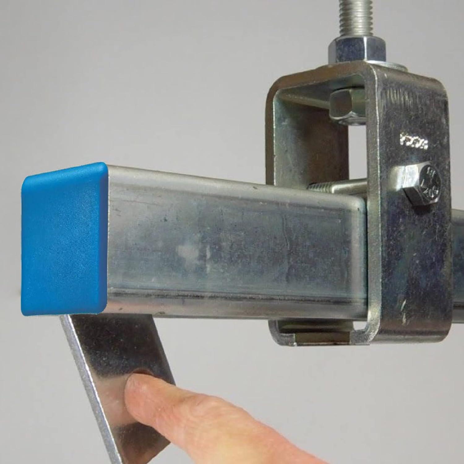 ‎Newhouse Electric Universal End Cap for 1-5/8 in. 12 Gauge Metal Strut Channels (2-Pack) Blue PVC Designed for B-Series Strut Channels for a Clean and Professional Appearance