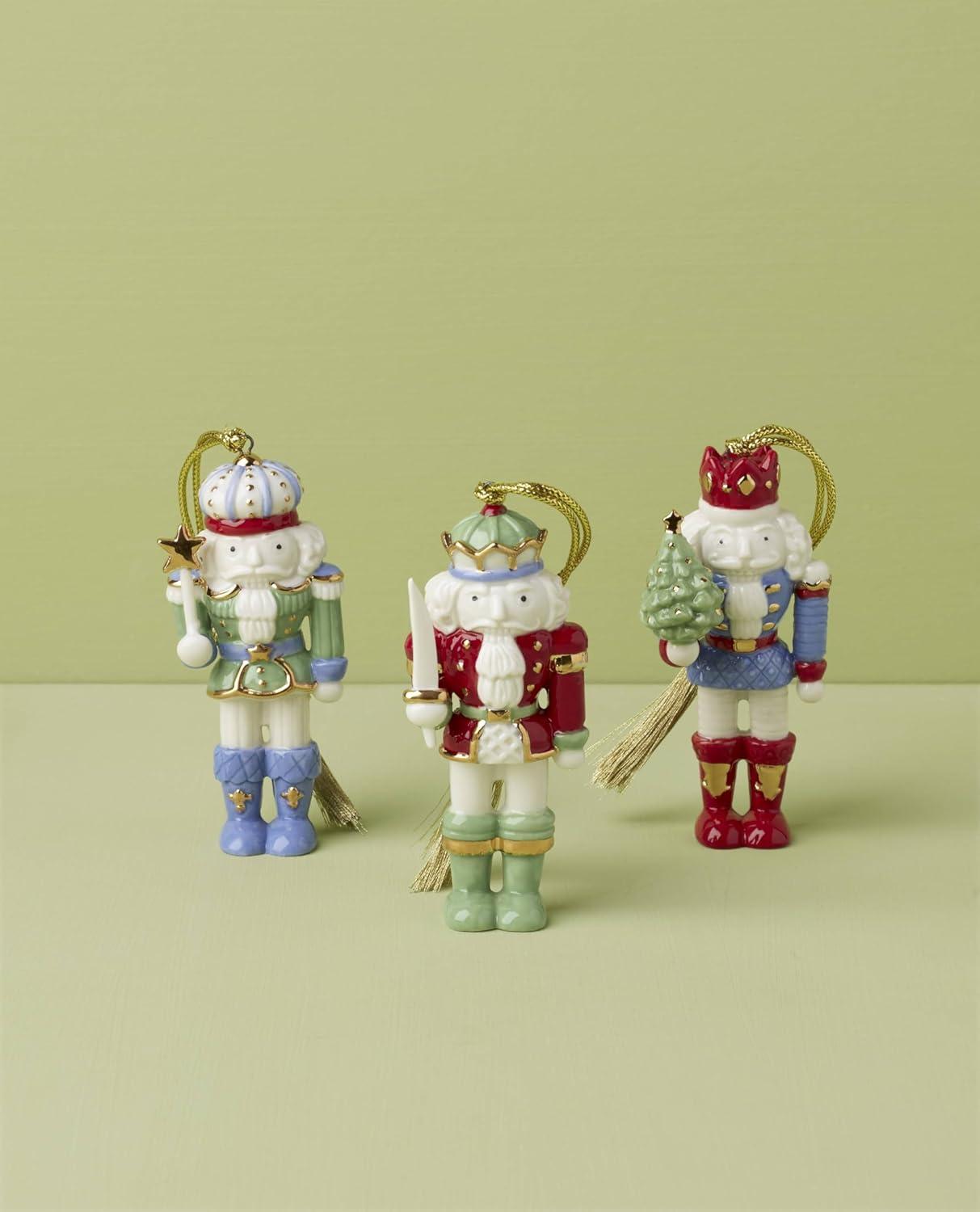 ORNAMENT BOXED SET Nutcracker 3-Piece Ornament Set