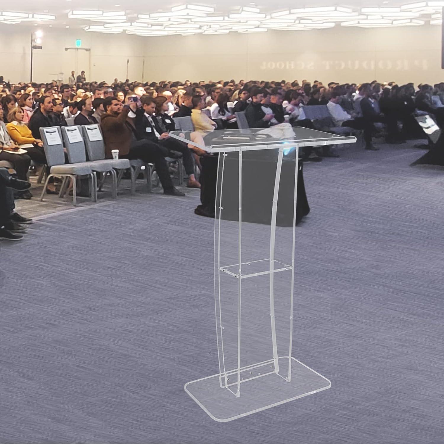 VEVOR 47.2'' Bamboo Full Podium