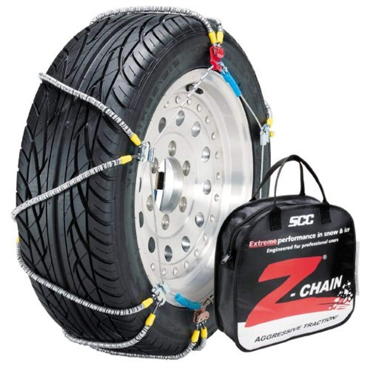 Security Chain Z547 Z Chain Passenger Car Truck Snow Traction Tire Chain, Pair