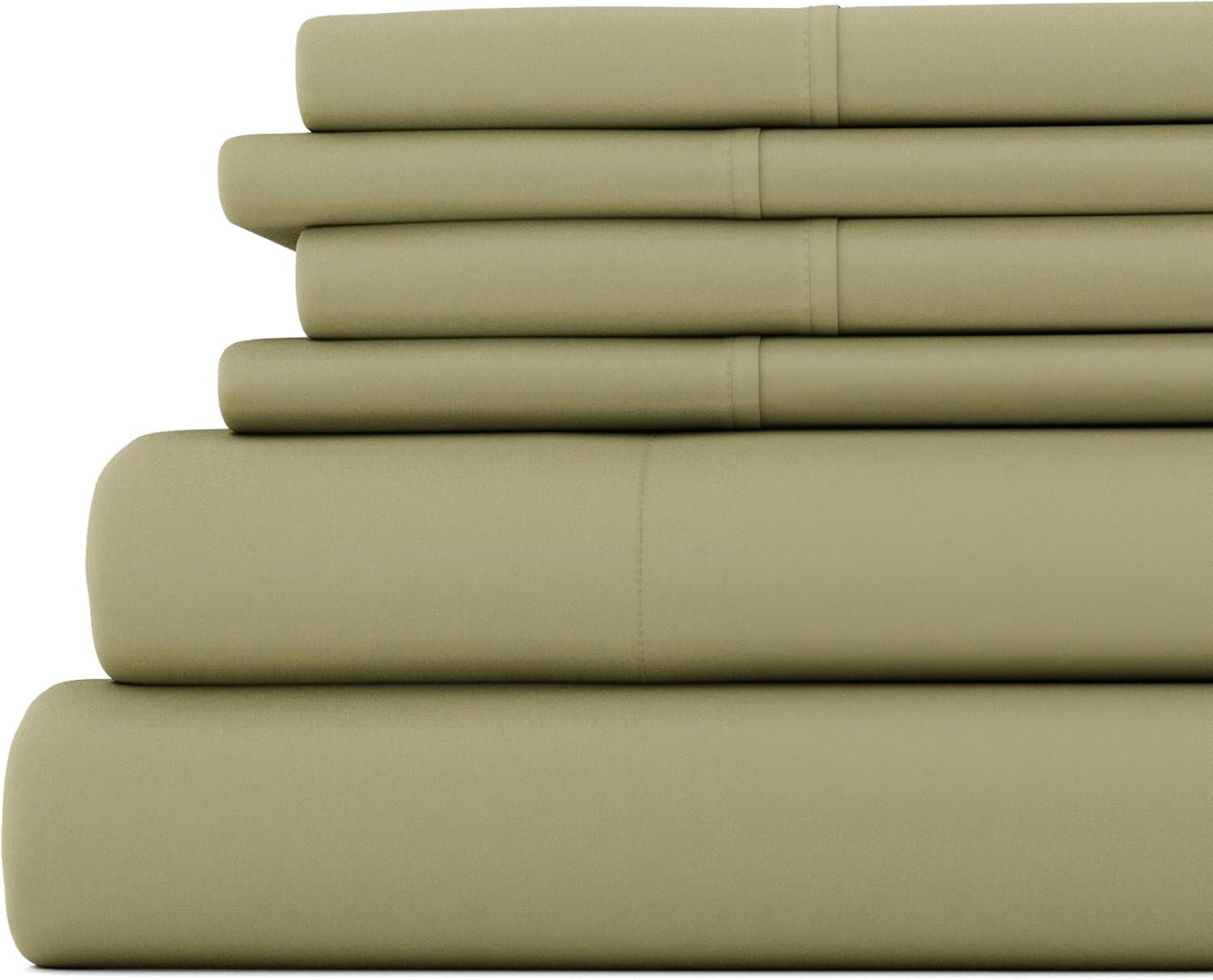 Breathable 6PC Sheets Set So Soft Collection