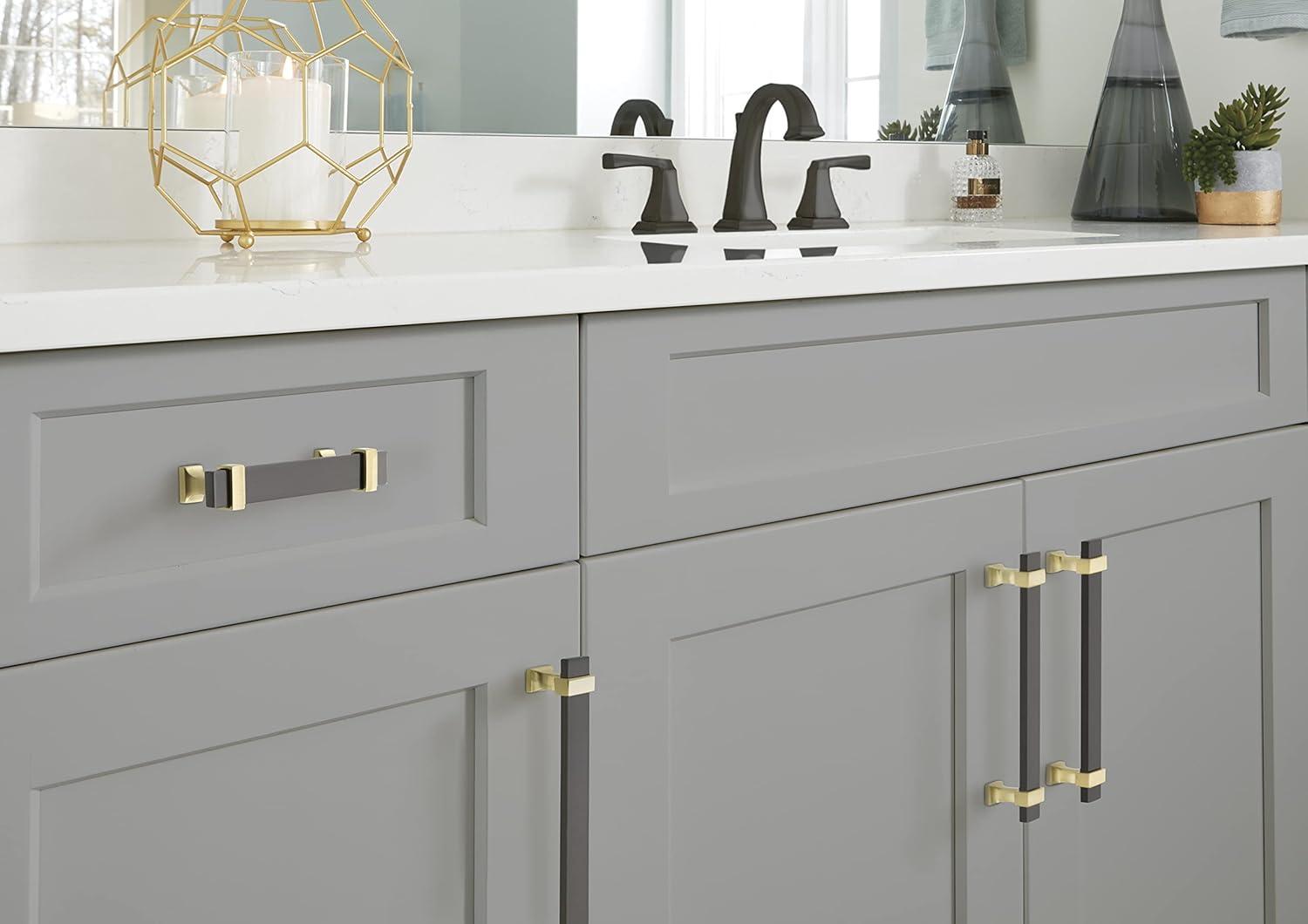 Amerock Overton Split Finish Cabinet or Drawer Pull