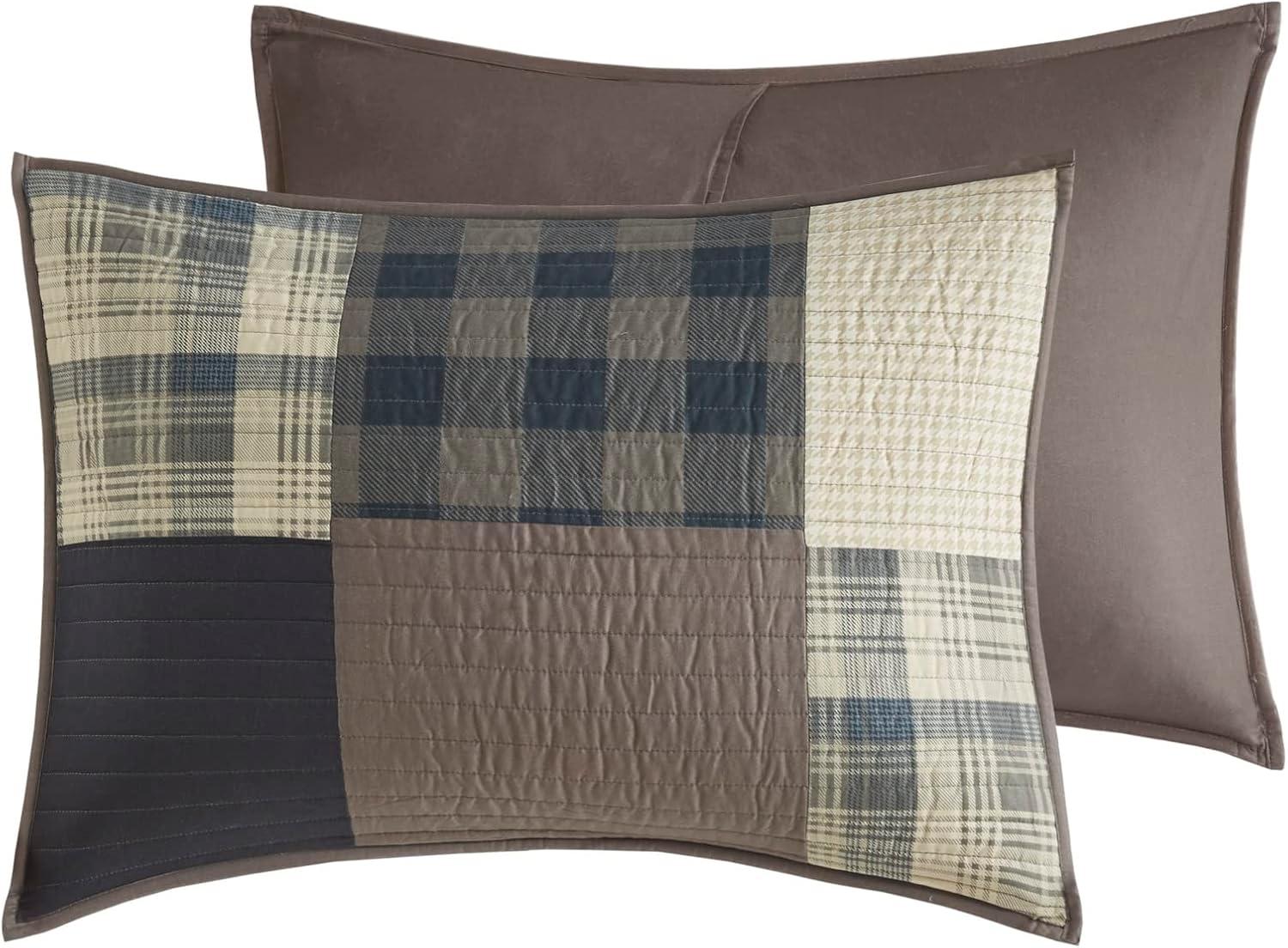 Winter Hills Oversized Cotton Quilt Bedding Set Tan - Woolrich