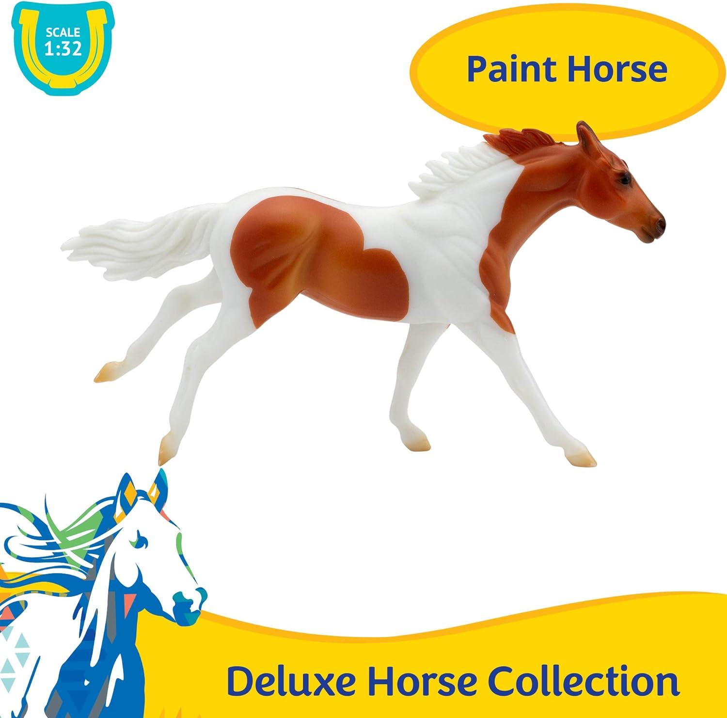 Breyer Stablemates Deluxe Horse Collection Figure Set W/ 8 Horses - 1:32 Scale