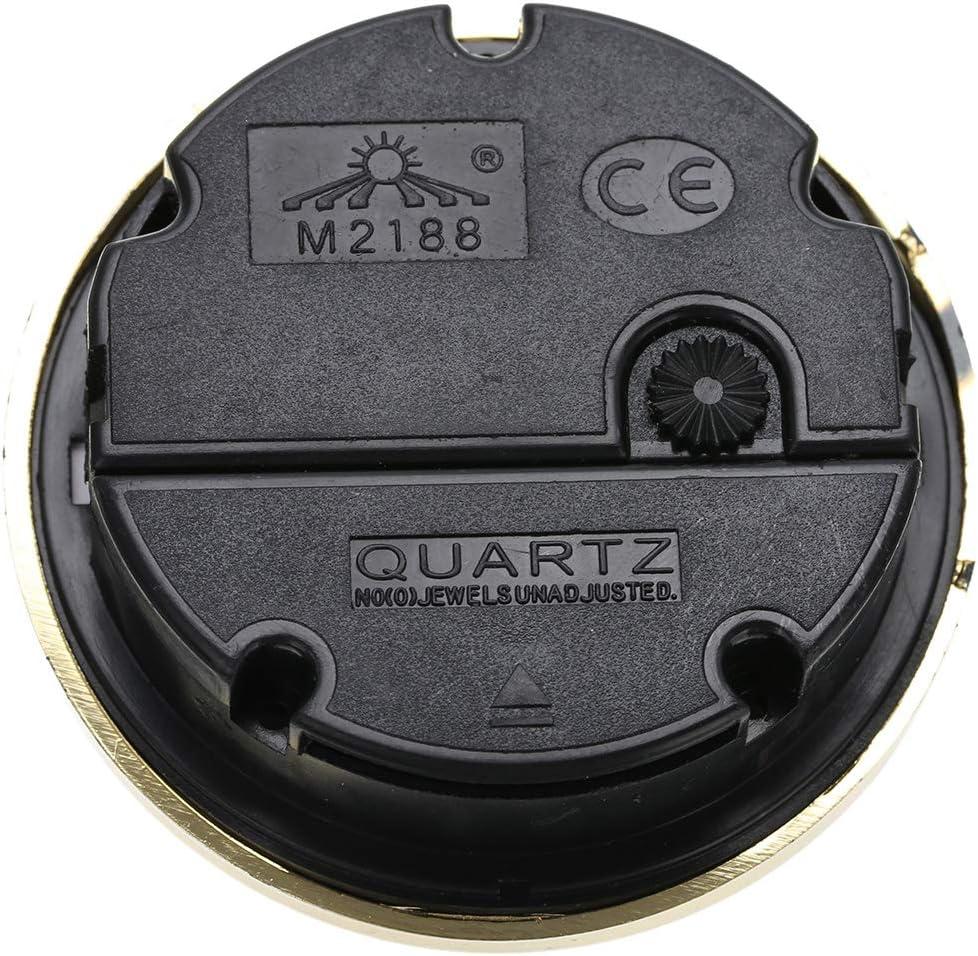 Classic Clock Craft Quartz Movement 2-1/2 (65mm) Round Clocks Head Insert Roman Number