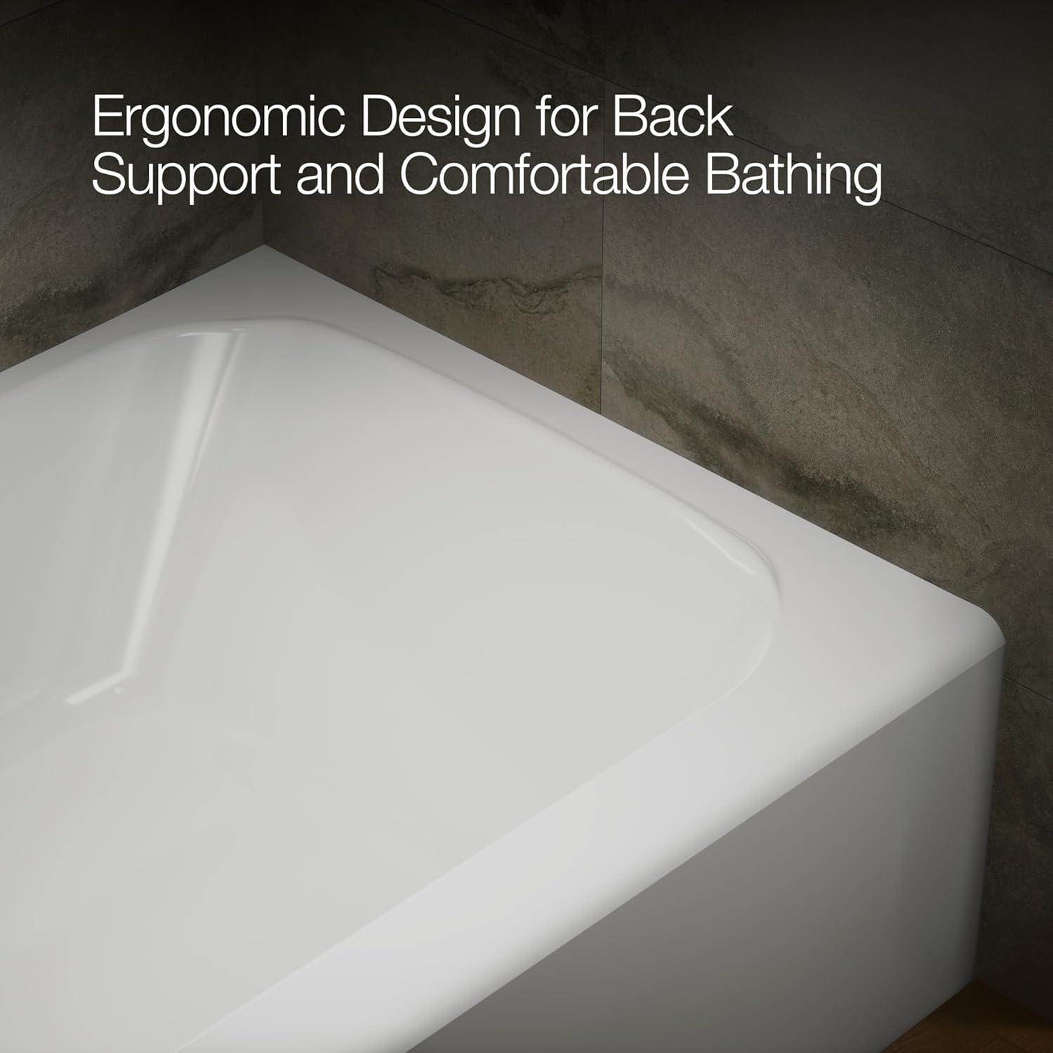 Avec 60 In. X 42 In. Alcove Bath