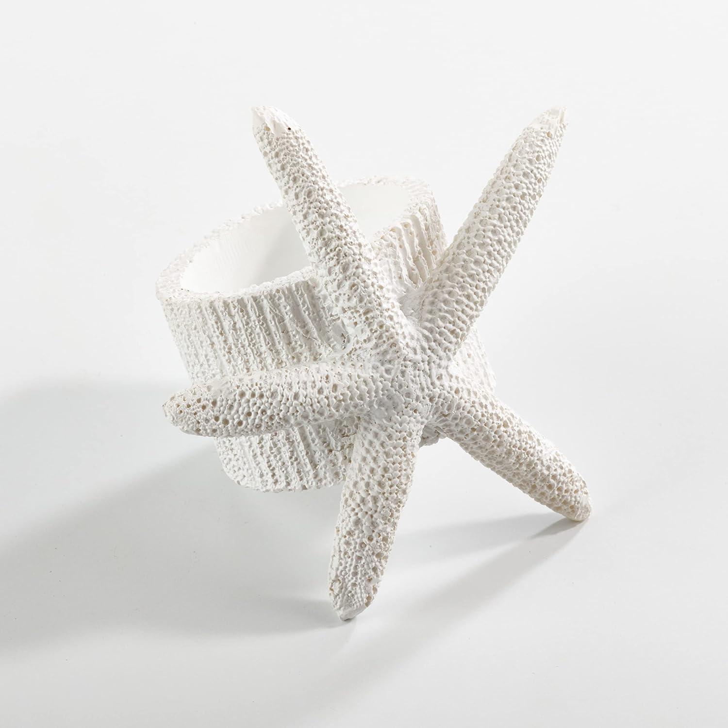 Saro Lifestyle Neptune Collection Starfish Napkin Ring (Set of 4)