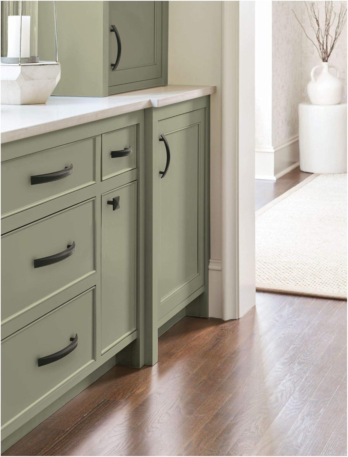 Amerock Extensity 3 inch (76mm) Center-to-Center Matte Black Cabinet Pull