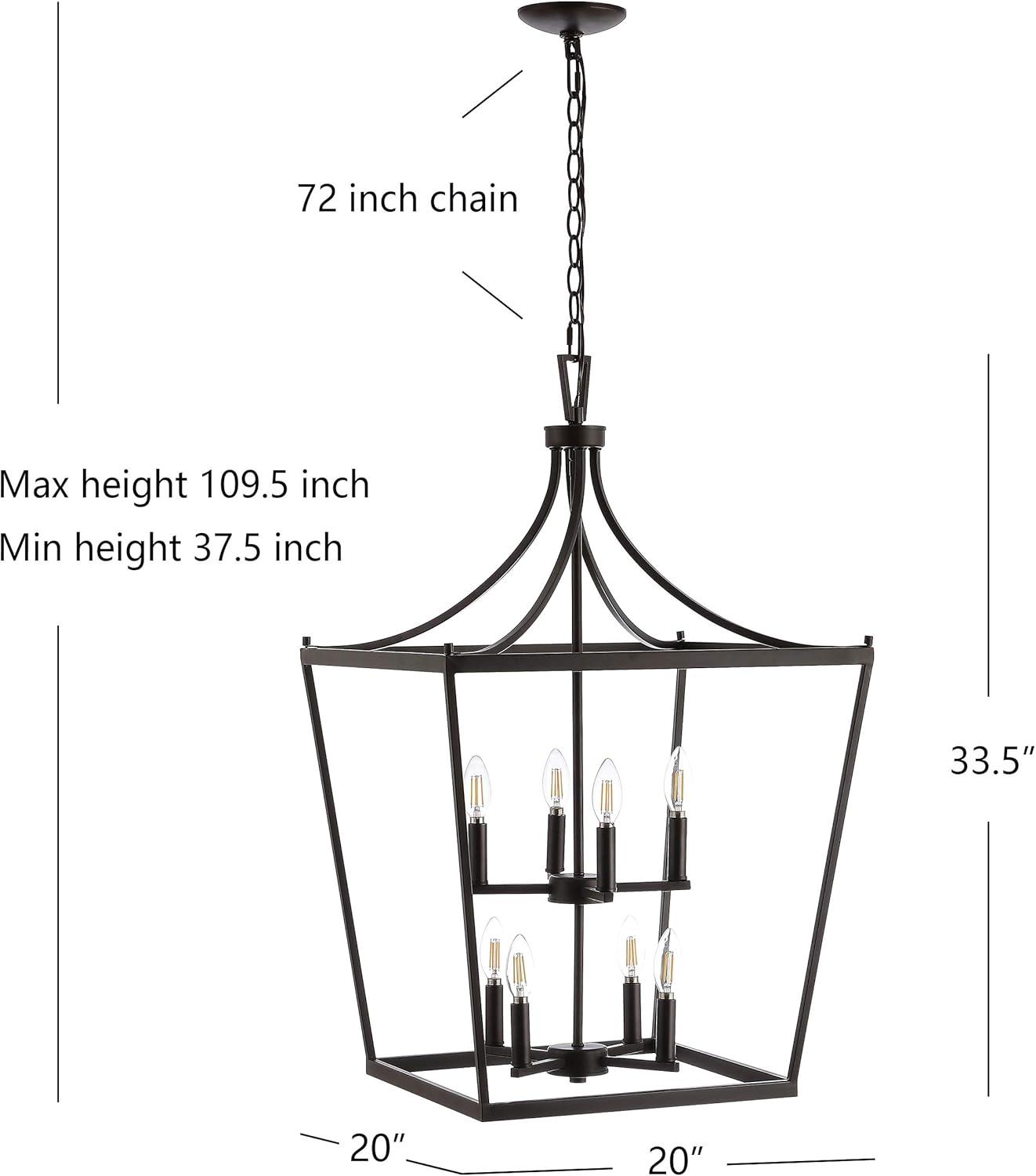 Vallor 8 Light Pendant  - Safavieh