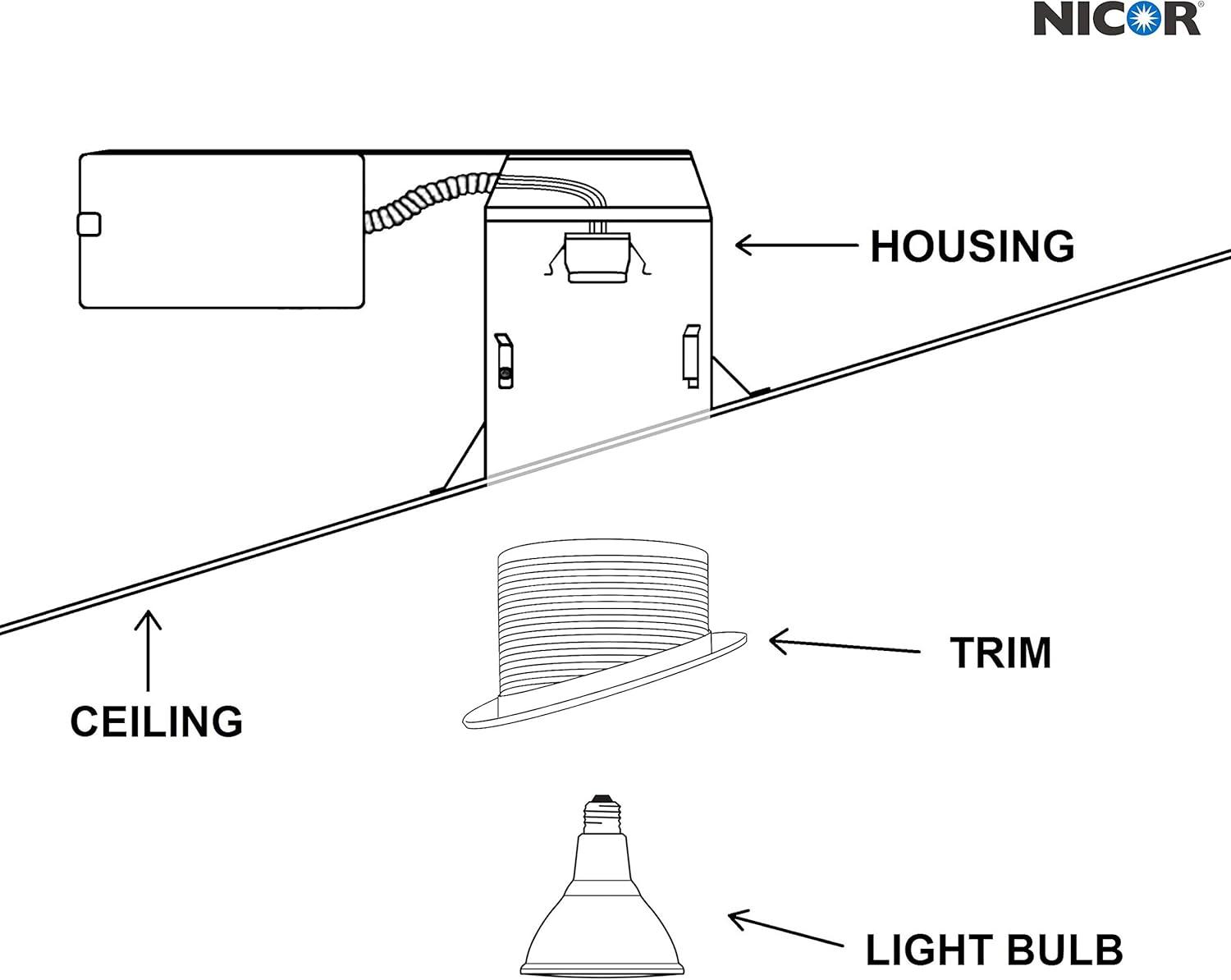 6'' Decorative Recessed Trim