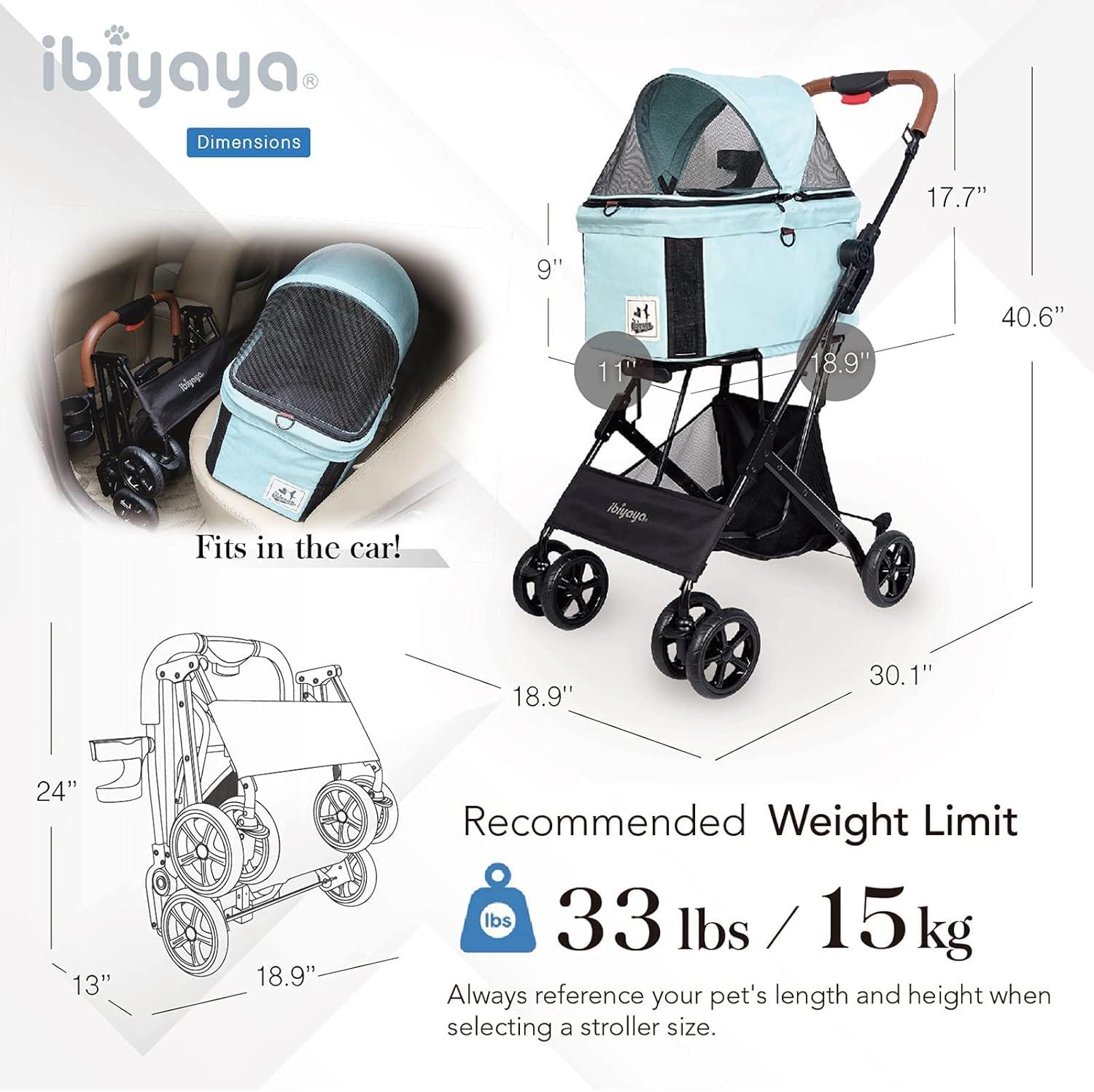 Ibiyaya Travois Tri-fold Pet Travel System