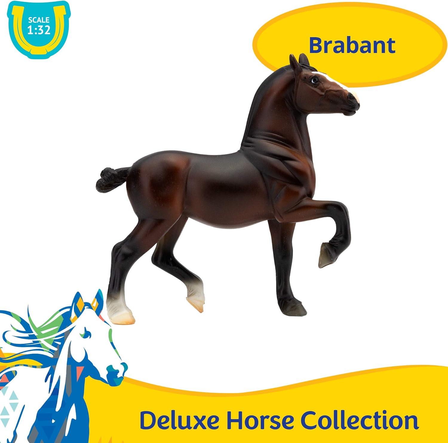 Breyer Stablemates Deluxe Horse Collection Figure Set W/ 8 Horses - 1:32 Scale