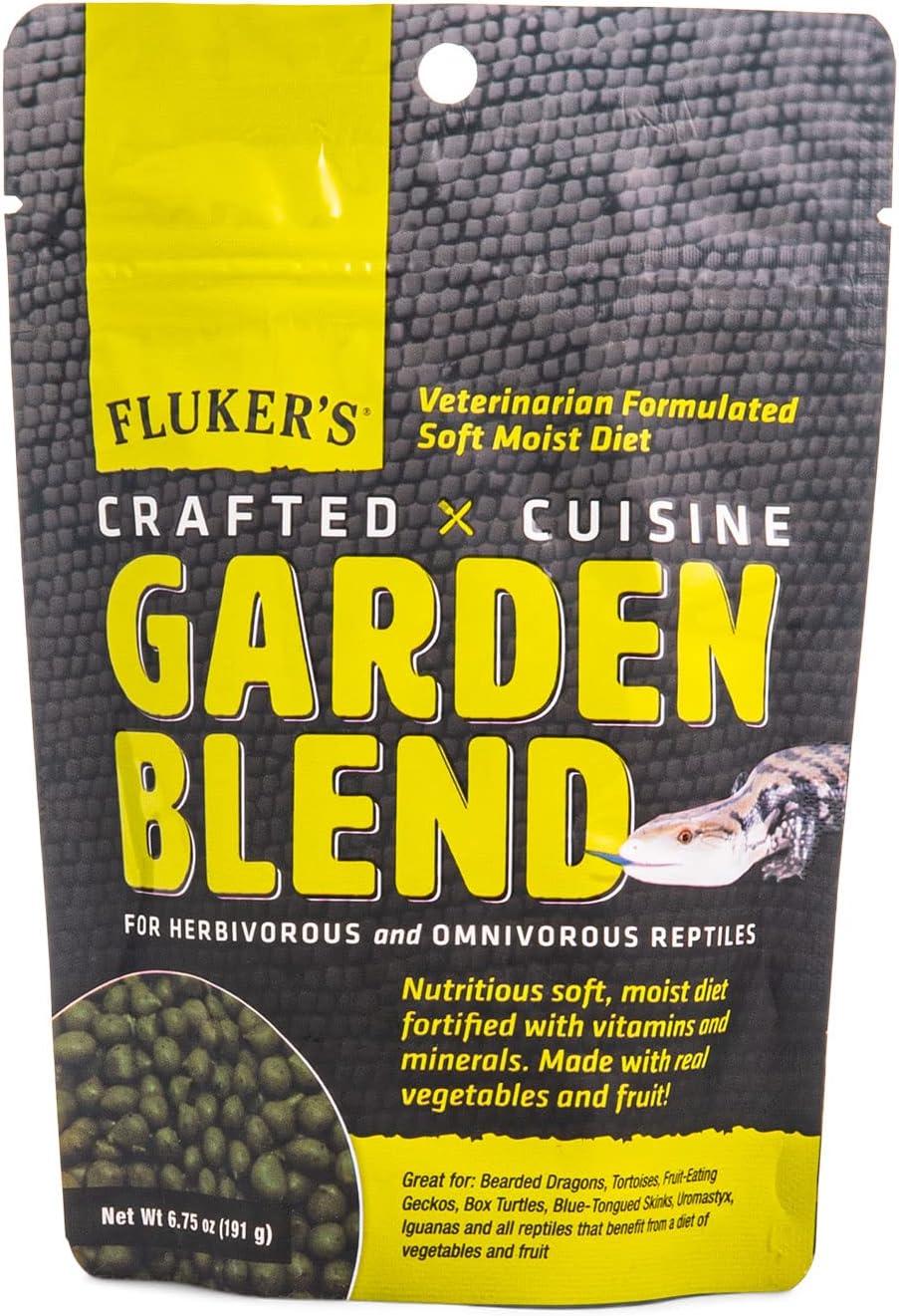 Garden Blend Herbivorous and Omnivorous Reptile Food 6.75 oz