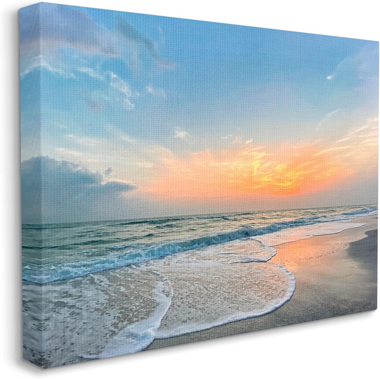 Stupell Industries " Layered Beach Foam Sunrise " by Mary Lou Photography