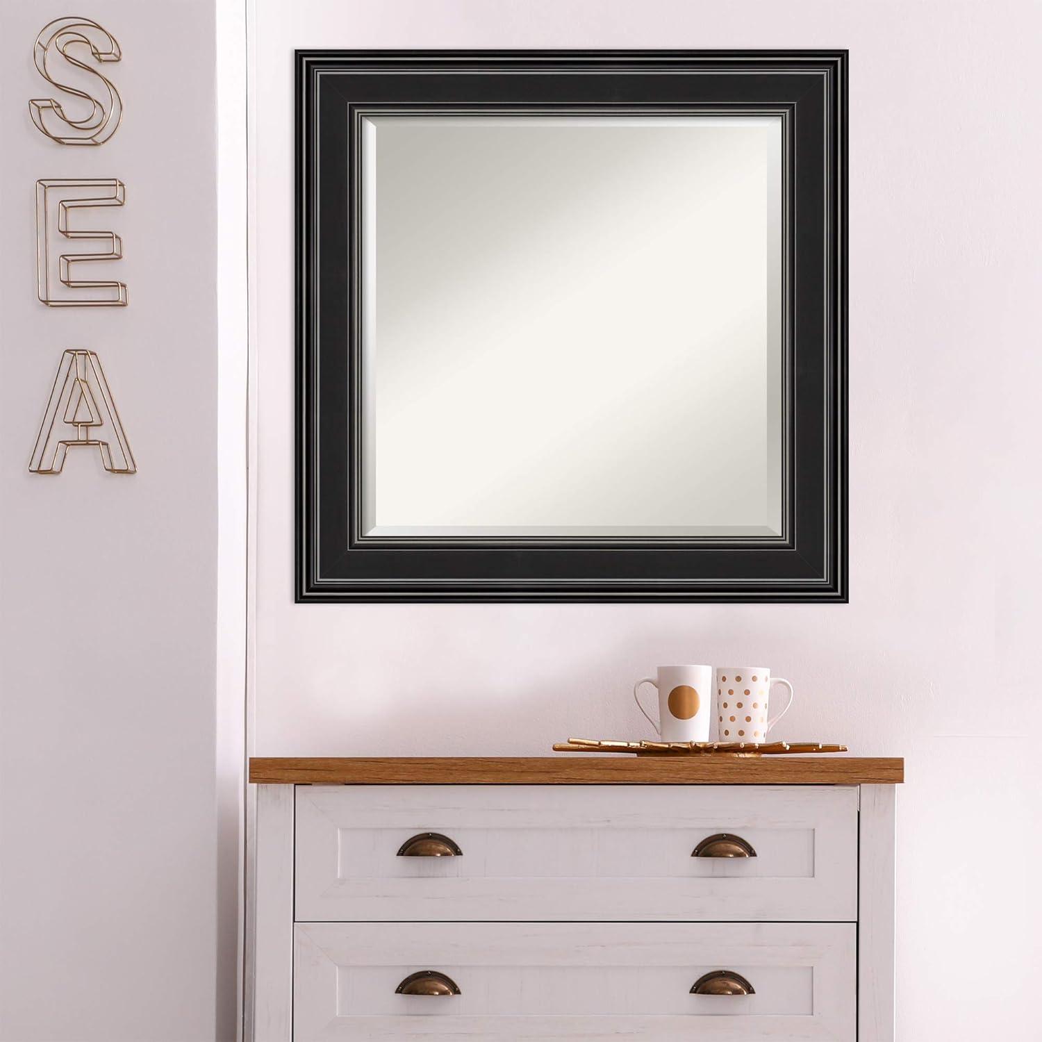 Charlton Home® Fahlman Flat Wall Mirror