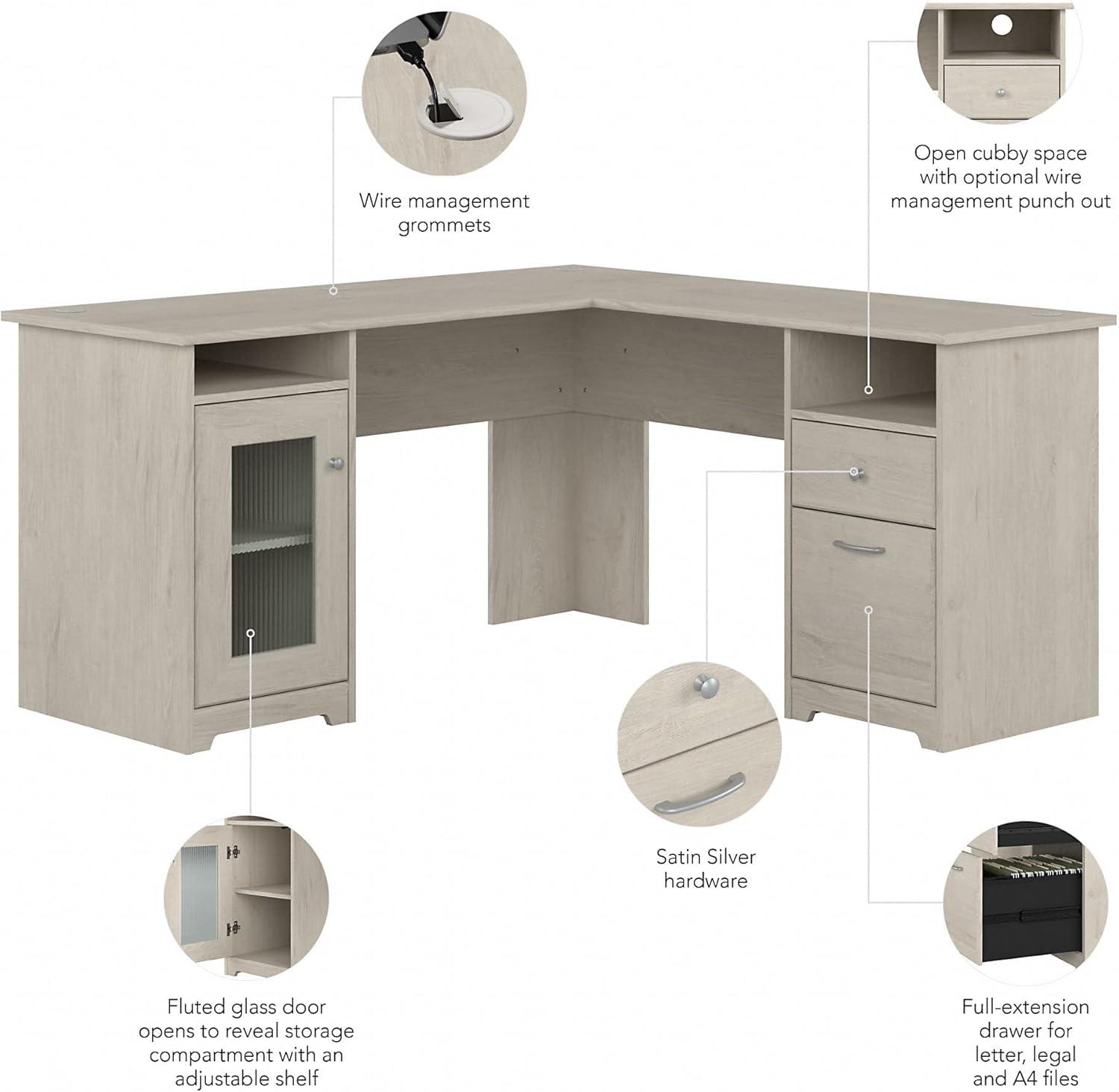 Cabot L-Shaped Executive Desk