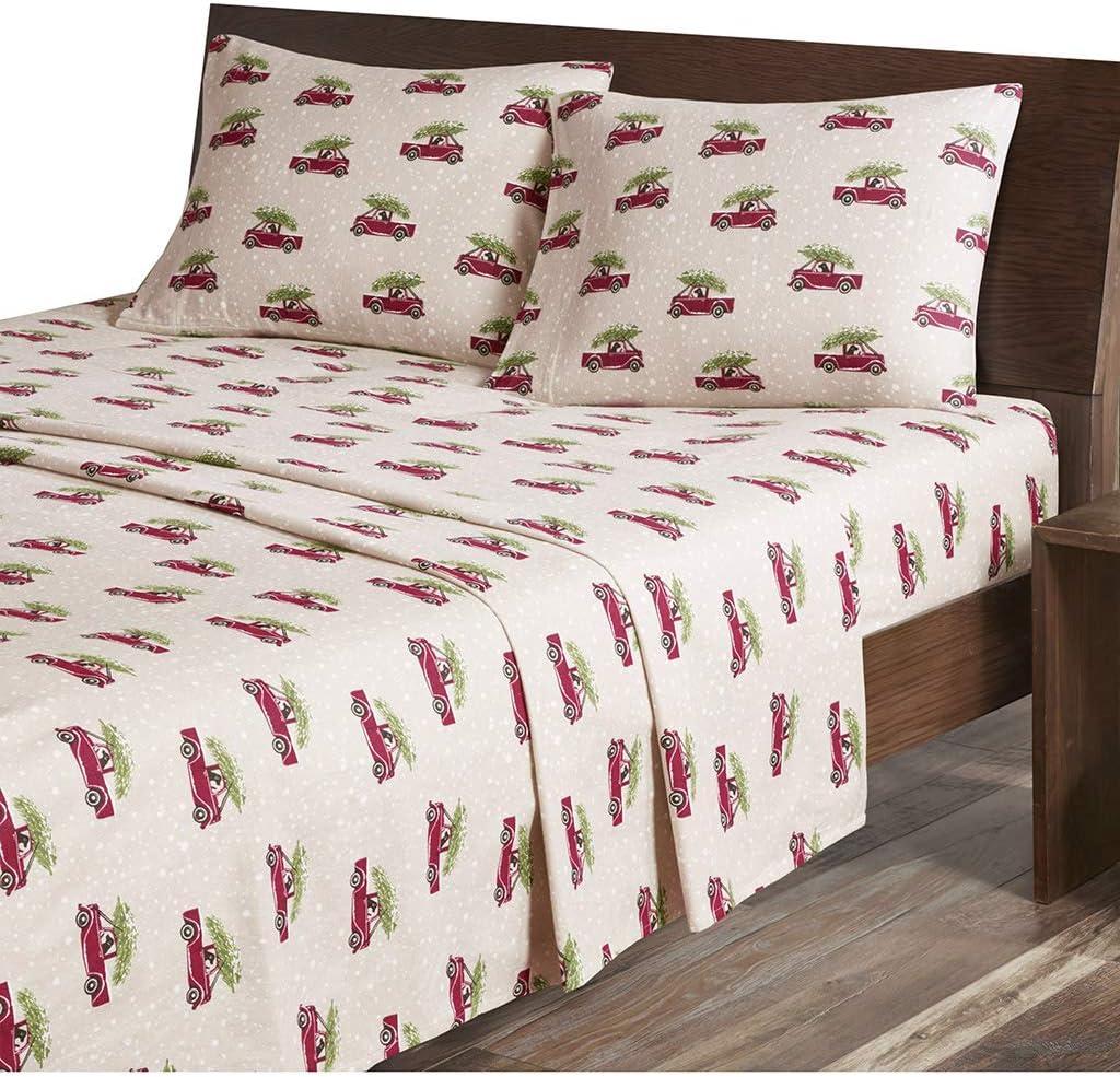 Woolrich 100% Cotton Flannel Sheet Set