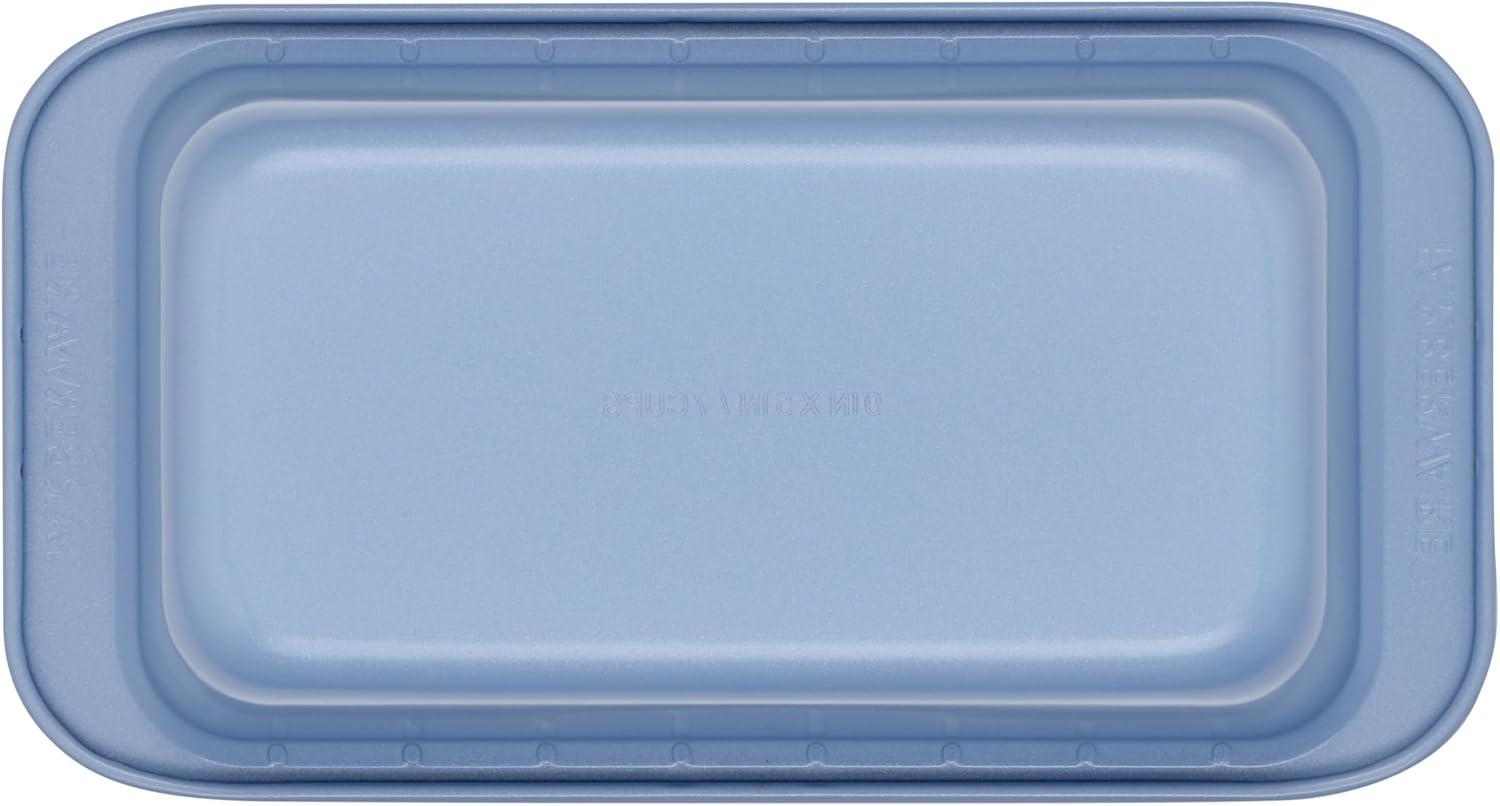 Farberware Easy Solutions 9" x 5" Nonstick Bakeware Loaf Baking Pan, Blue