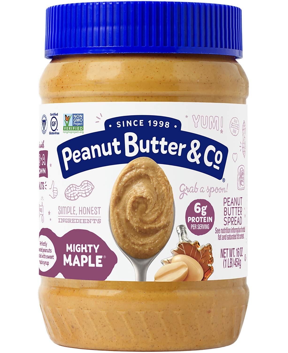 Peanut Butter & Co. Peanut Butter Spread, Mighty Maple, 16 oz (454 g)