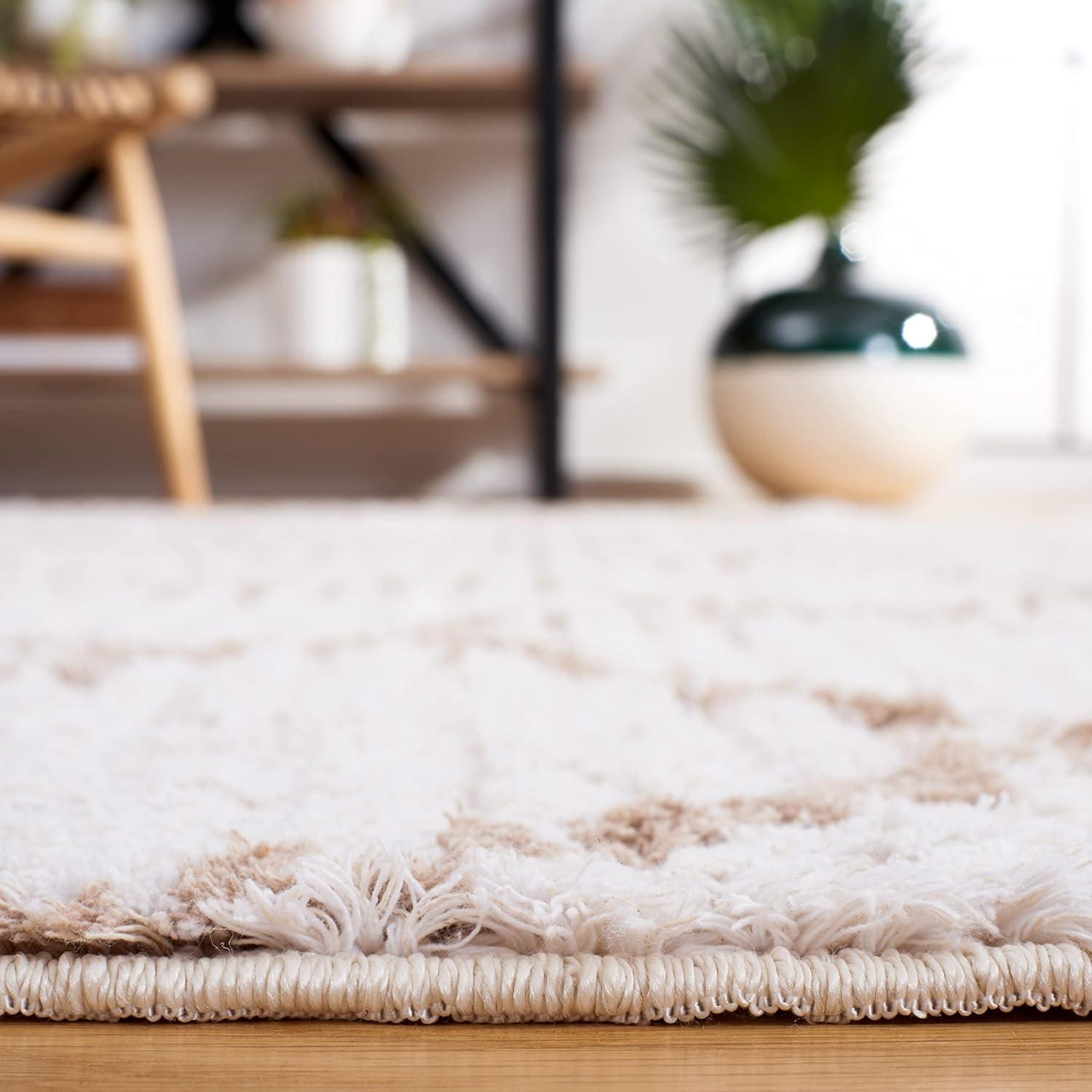 Augustine AGT850 Power Loomed Area Rug - Ivory/Pink - 8'x10' - Safavieh.