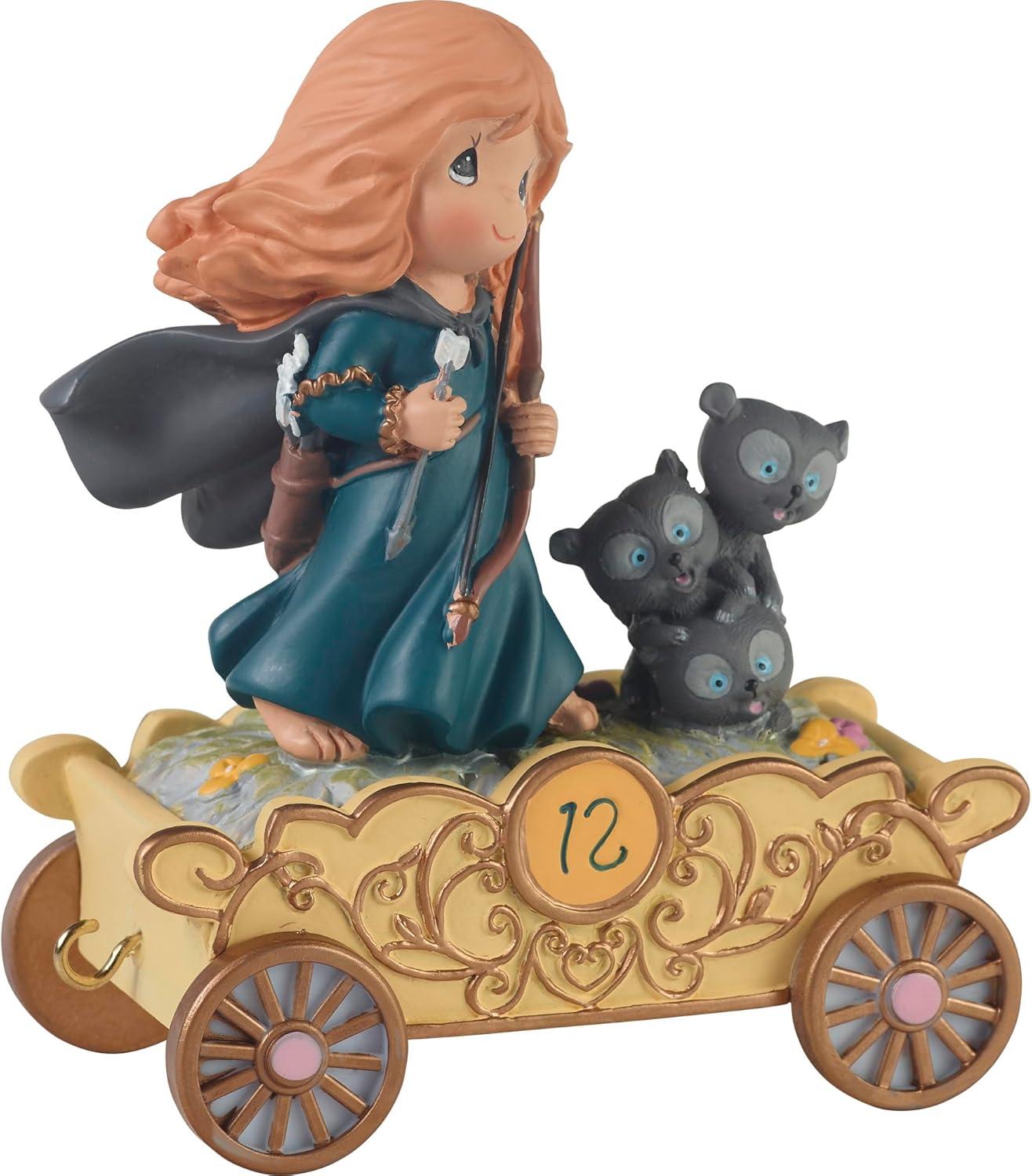 Precious Moments Disney Fulfill Your Dreams, Precious Moments Disney Birthday Princess Parade Figurine, Age 12