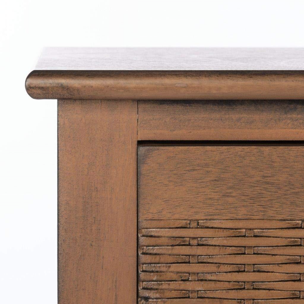 Landers 2 Drawer Console Table - CNS5710C - Brown - Safavieh