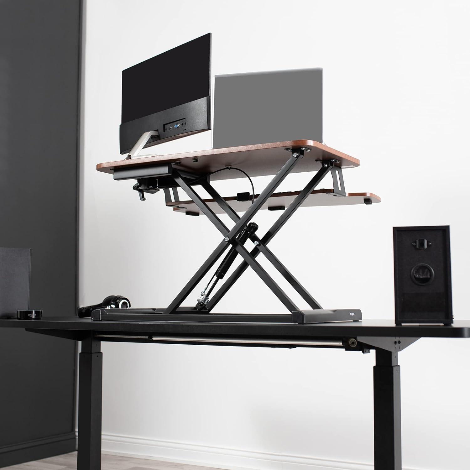 VIVO Height Adjustable Standing Desk Converter (DESK-V000K Series)