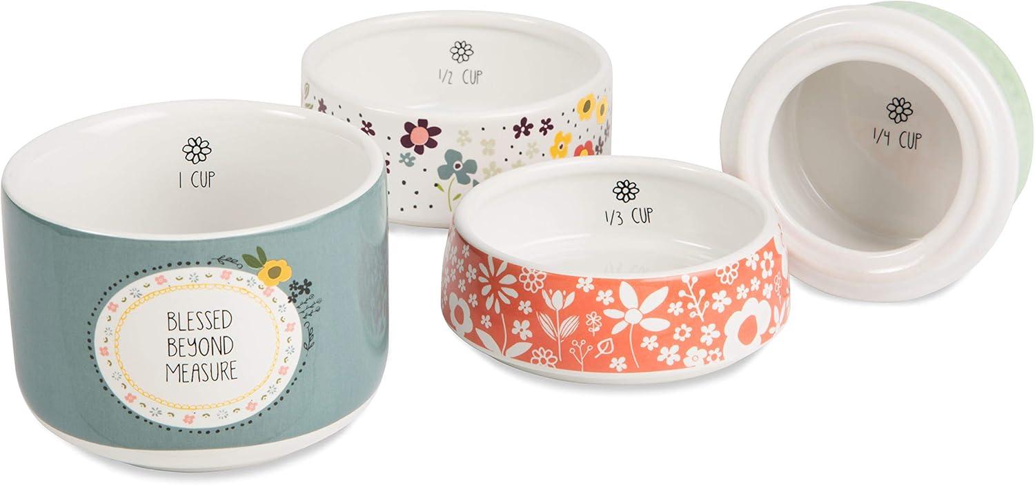 Pavilion Gift Company 54217 Measuring Cup Set, Multi