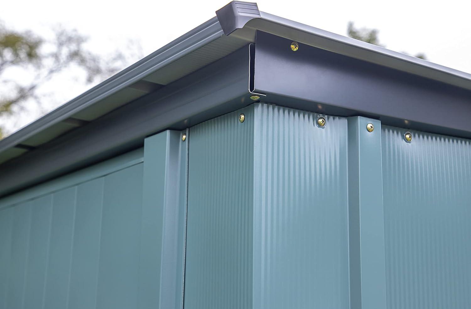 Arrow Spacemaker 4 ft. W x 3 ft. D Metal Vertical Storage Shed