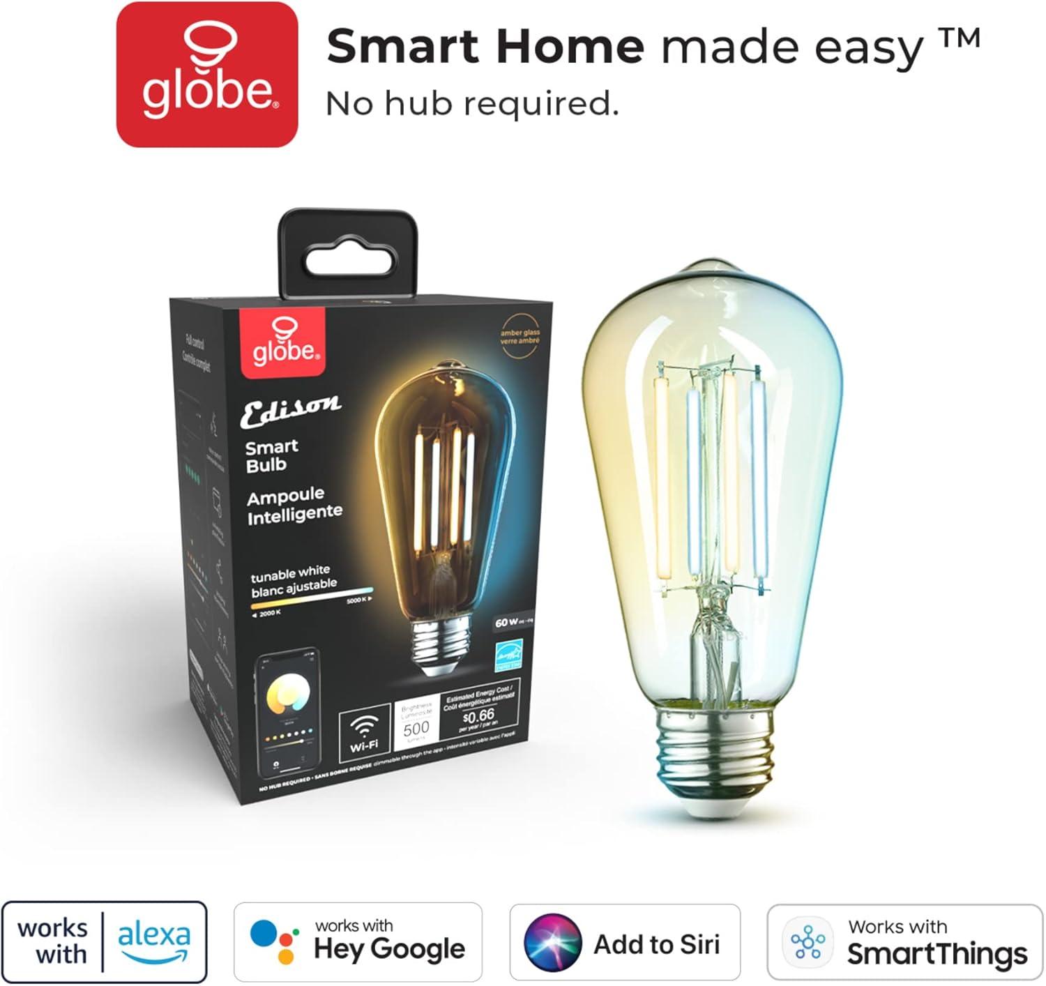 Equivalent E26/Medium (Standard) LED Smart Bulb