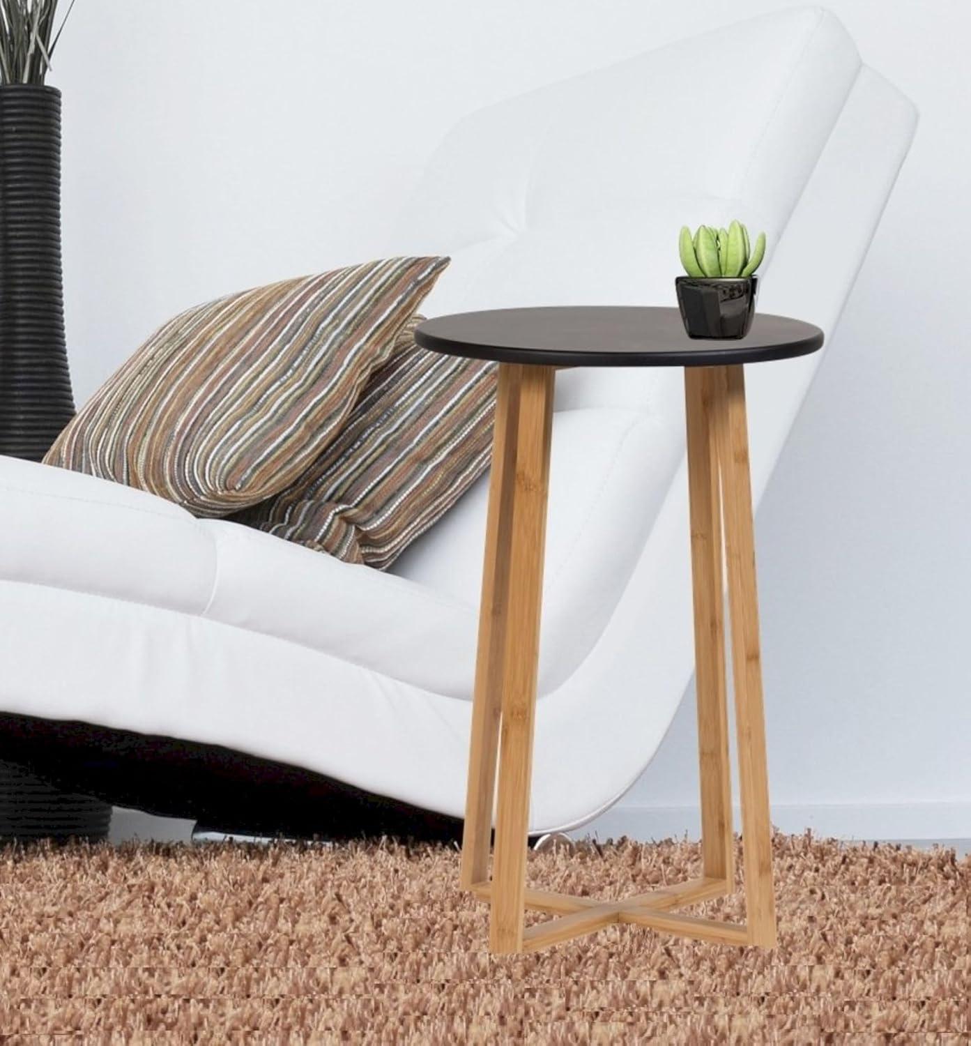 Black Tall Display Table