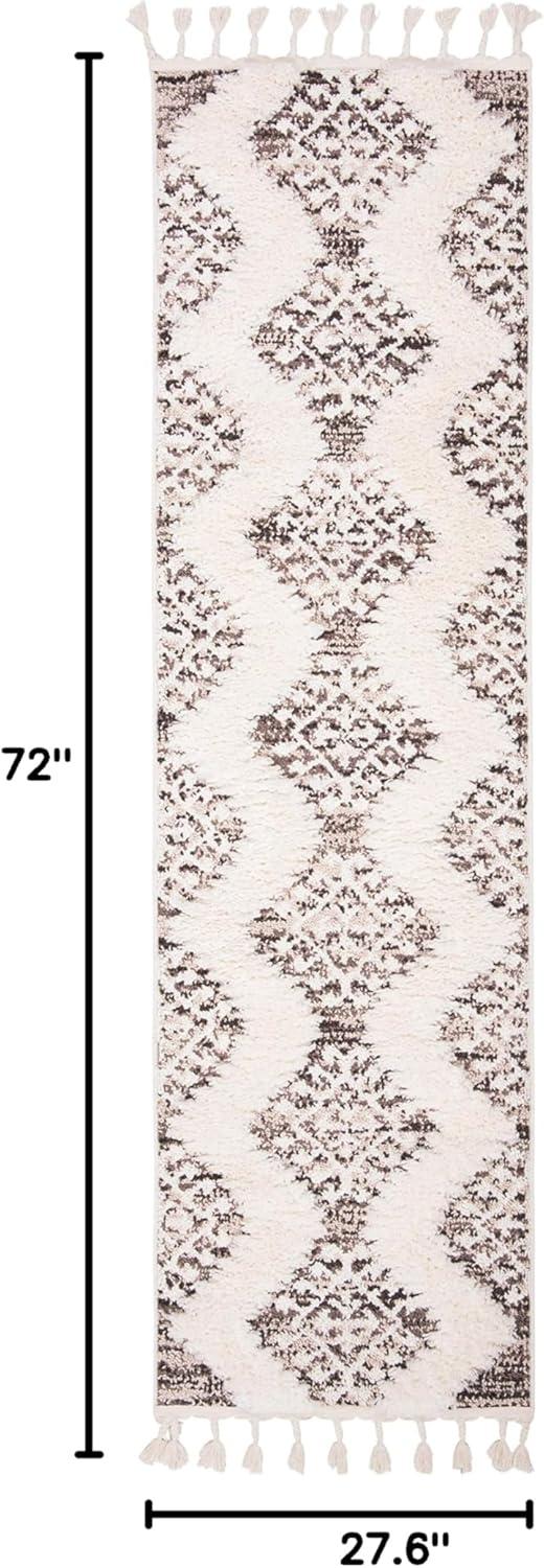 Moroccan Tassel Shag MTS652 Power Loomed Indoor Rug - Safavieh