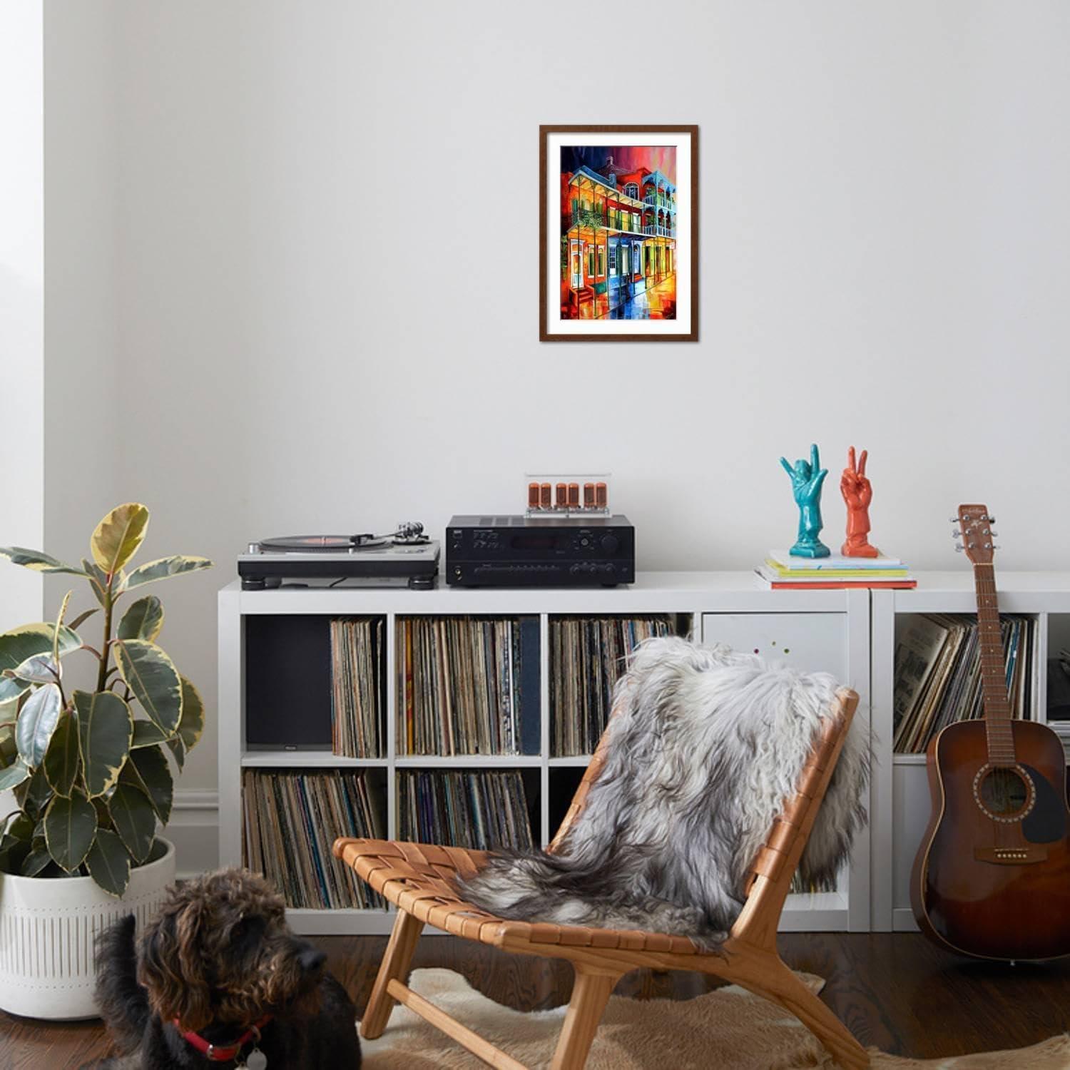 Art.com Early Morning on Royal Street Art Print by Diane Millsap, 12" x 18"