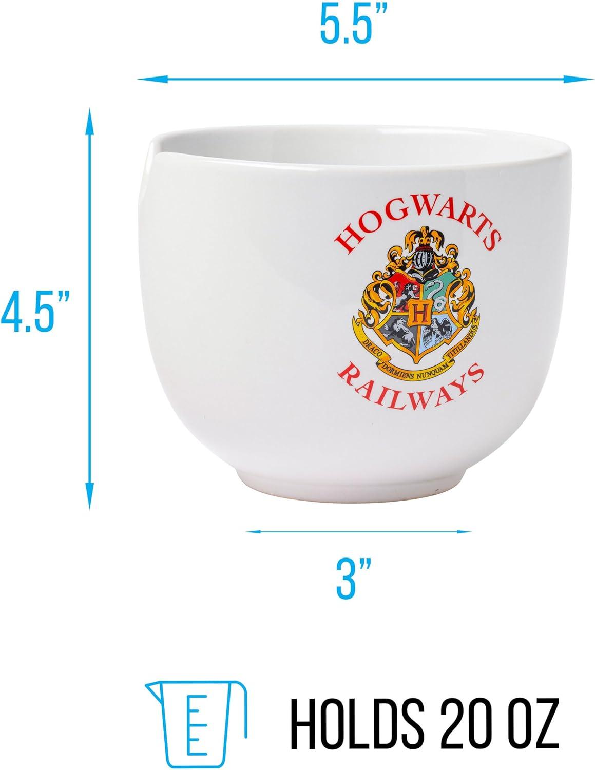 Silver Buffalo 20 oz. Harry Potter Hogwarts Ramen Bowl
