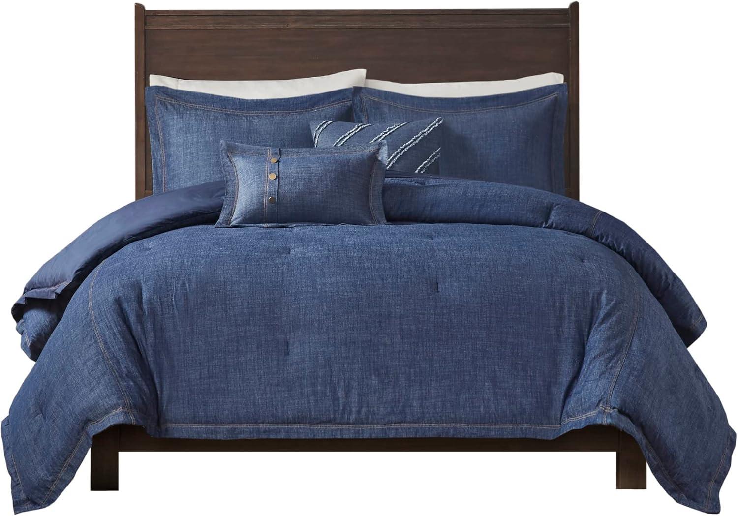 Perry Oversized Denim Comforter Set