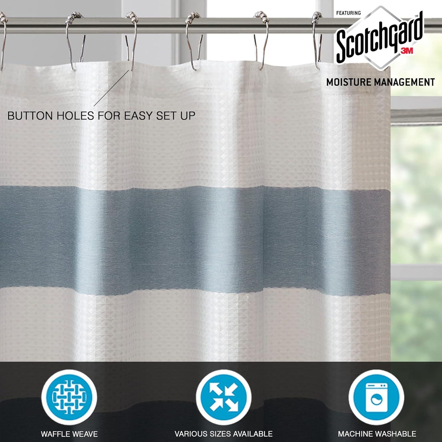 Striped Single Shower Curtain