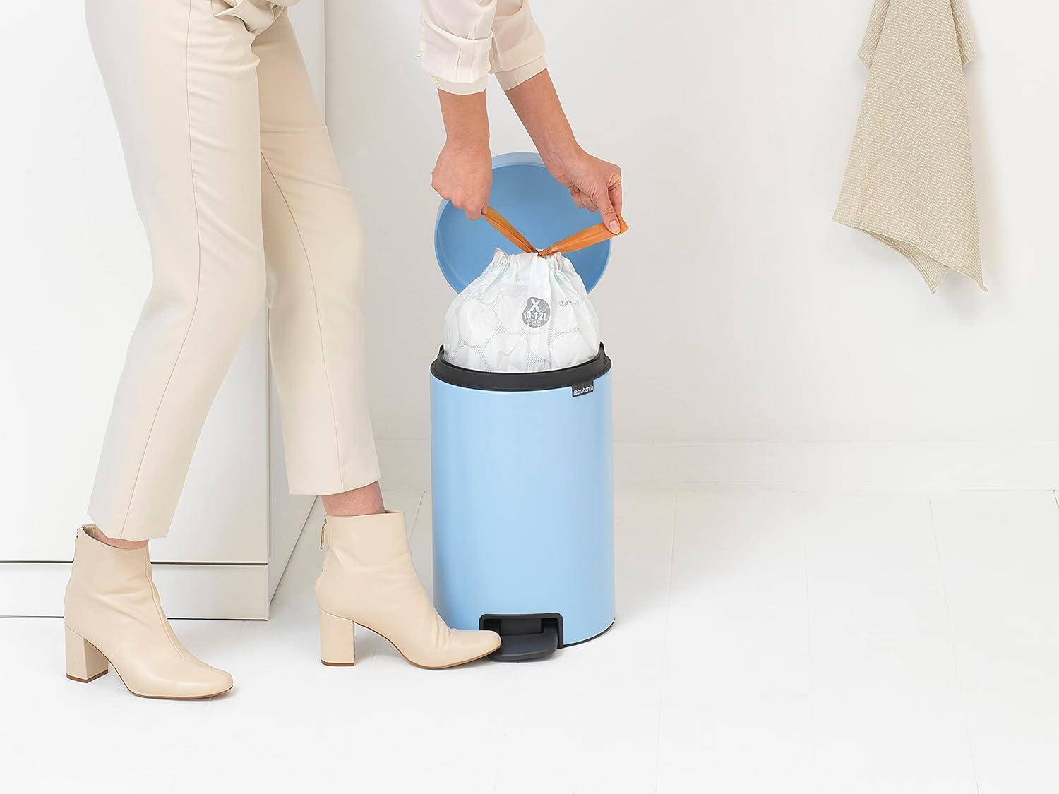 Brabantia Newicon Step On Trash Can, 3.2 Gallon (12 Liter)