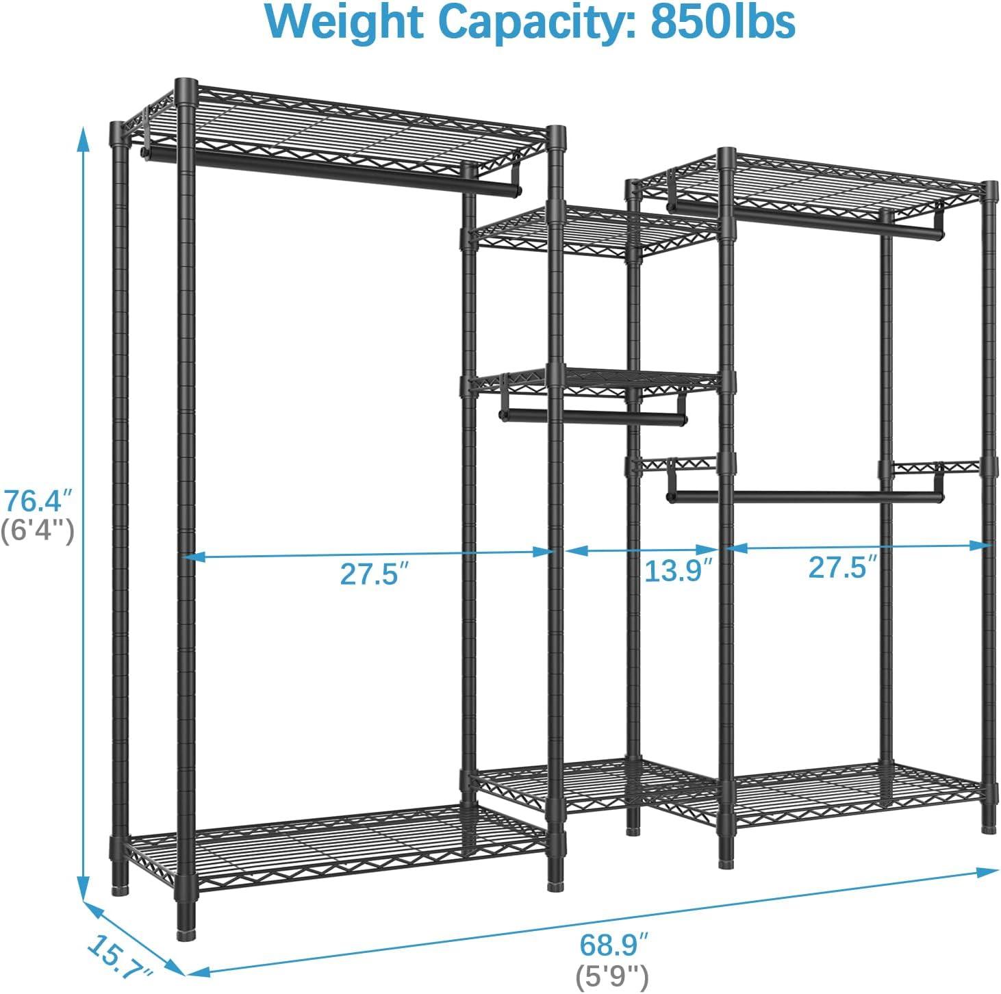 VIPEK 69.9'' Solid Clothing Rack