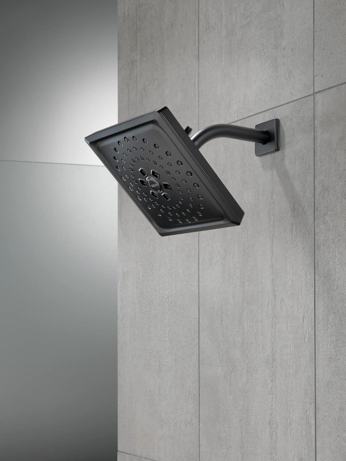 Delta Rp51034 Square Shower Arm Flange - Black