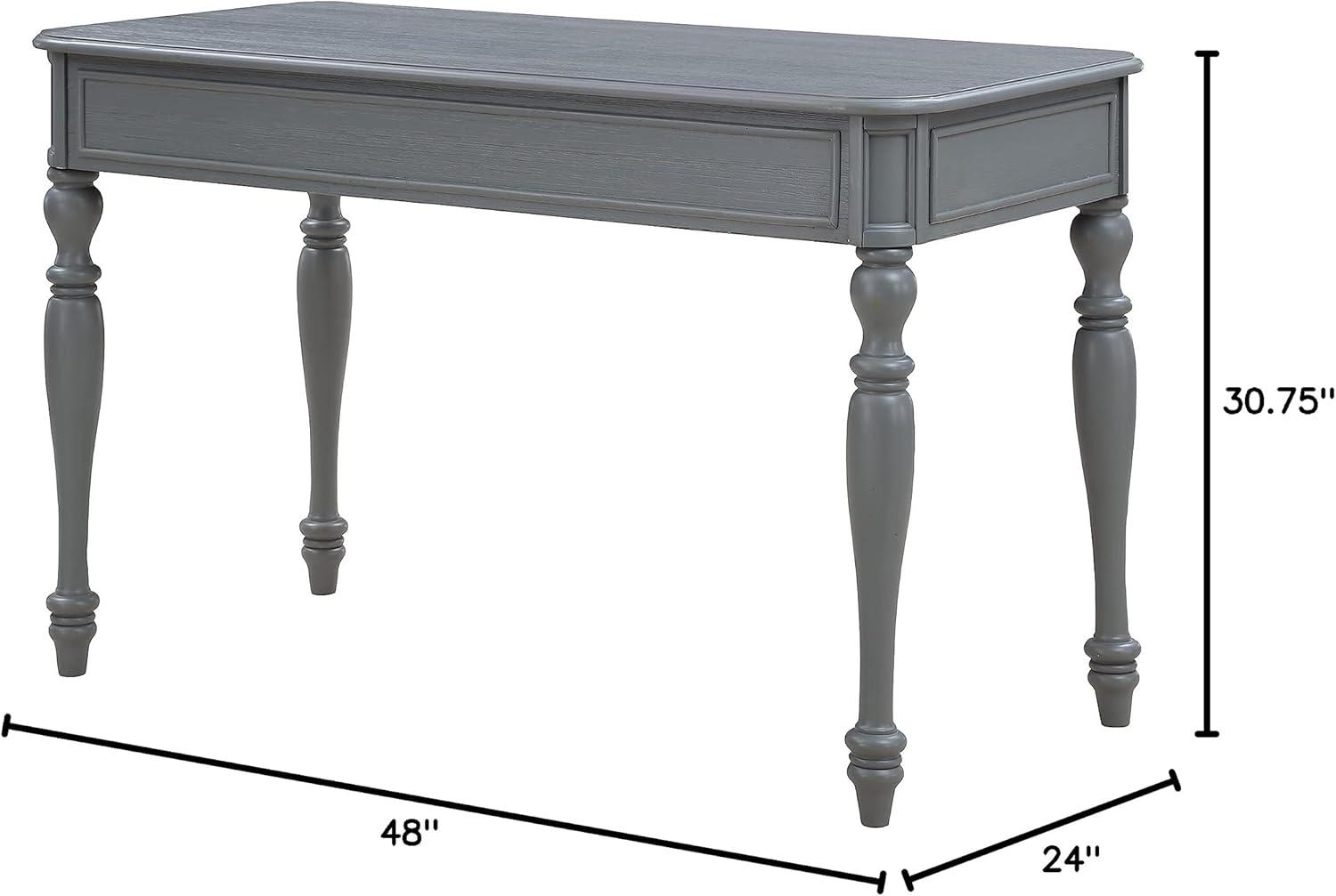 Country Meadows 48" Engineered Wood Desk Plantation Gray