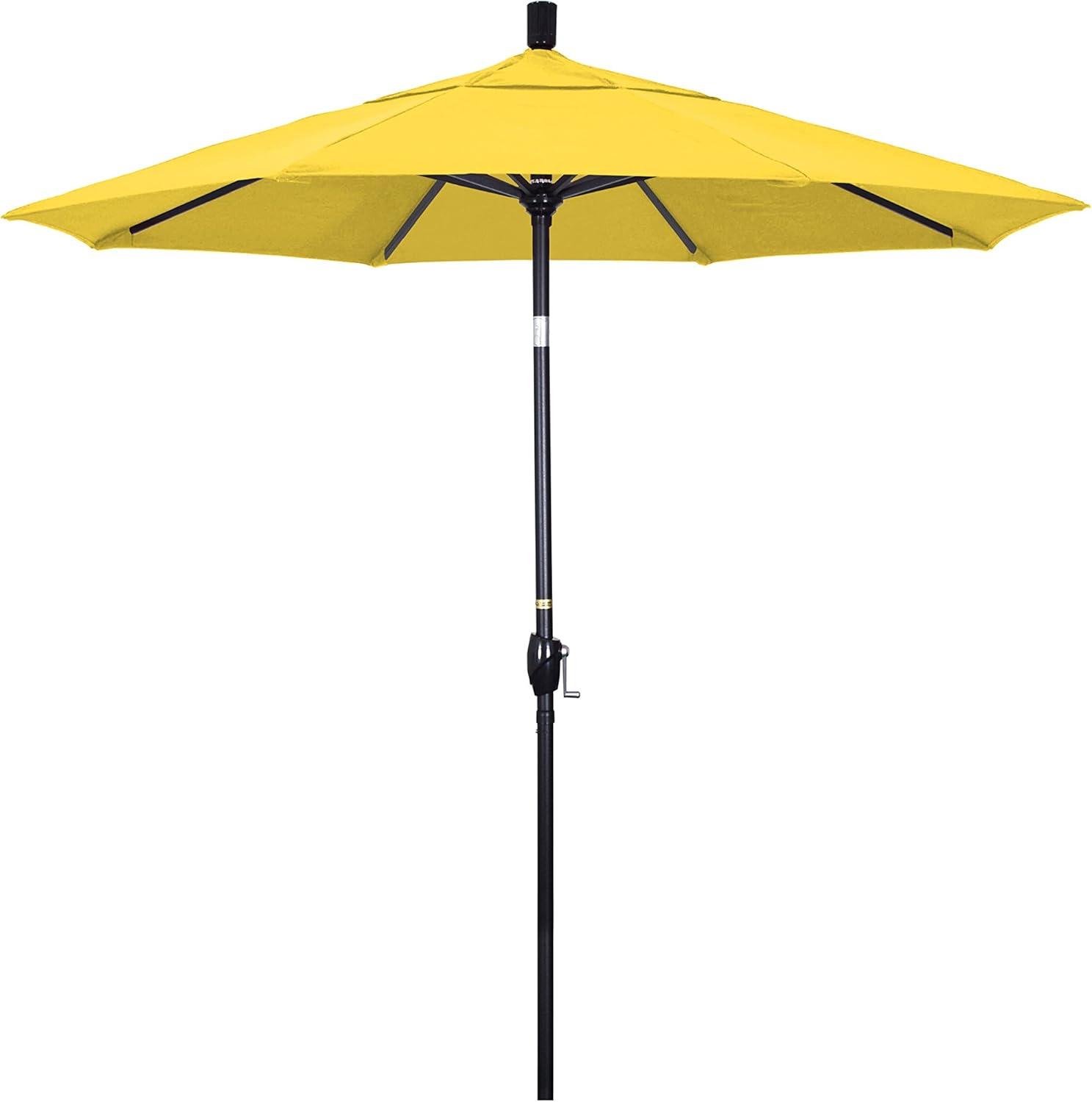 7.5 ft. Lemon Octagon Aluminum Market Patio Umbrella