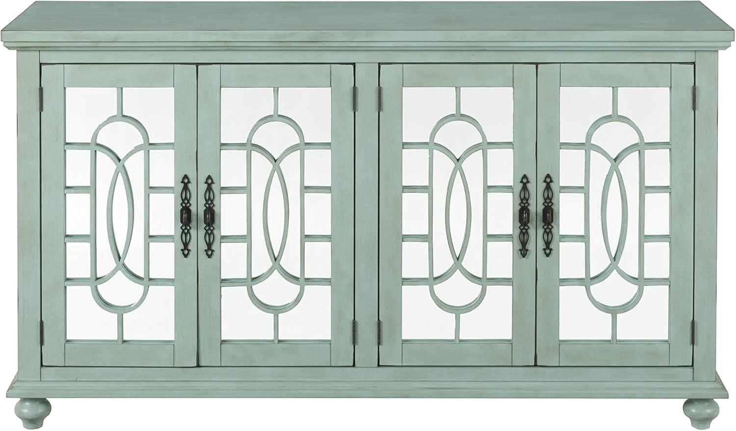 Martin Svensson Home Orleans 63" TV Stand Mint Green Finish